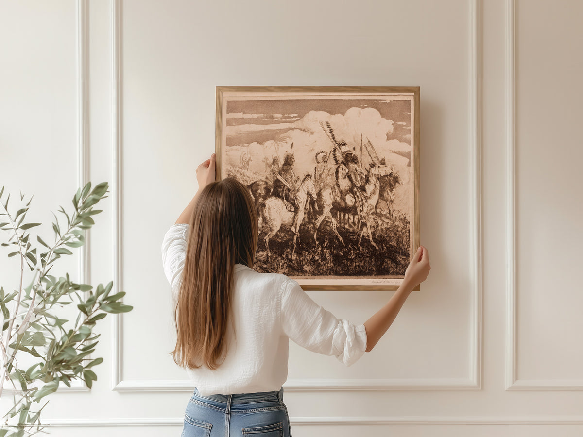 Edward Borein — The War Party | Western Art Print