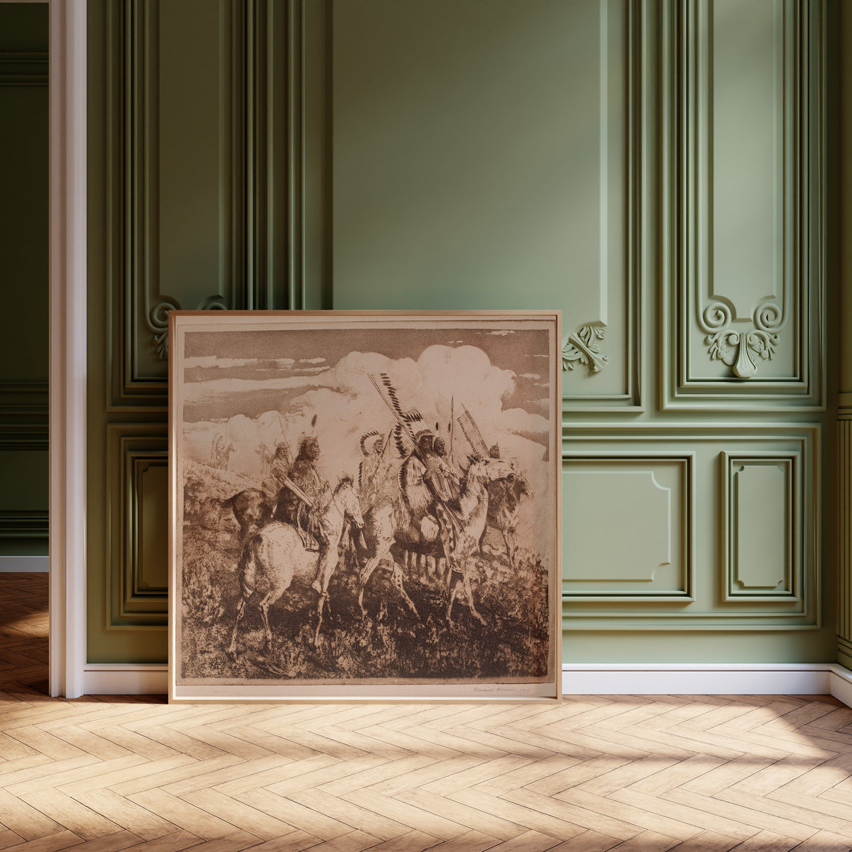 Edward Borein — The War Party | Western Art Print