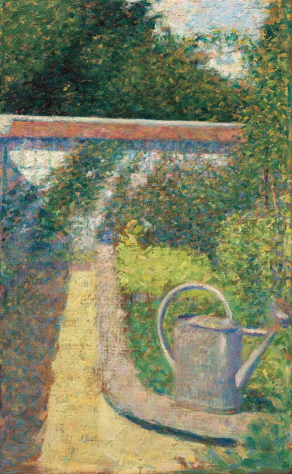 Georges Seurat — The Watering Can - Garden at Le Raincy | Fine Art Print
