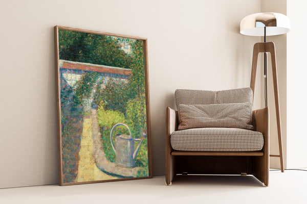 Georges Seurat — The Watering Can - Garden at Le Raincy | Fine Art Print