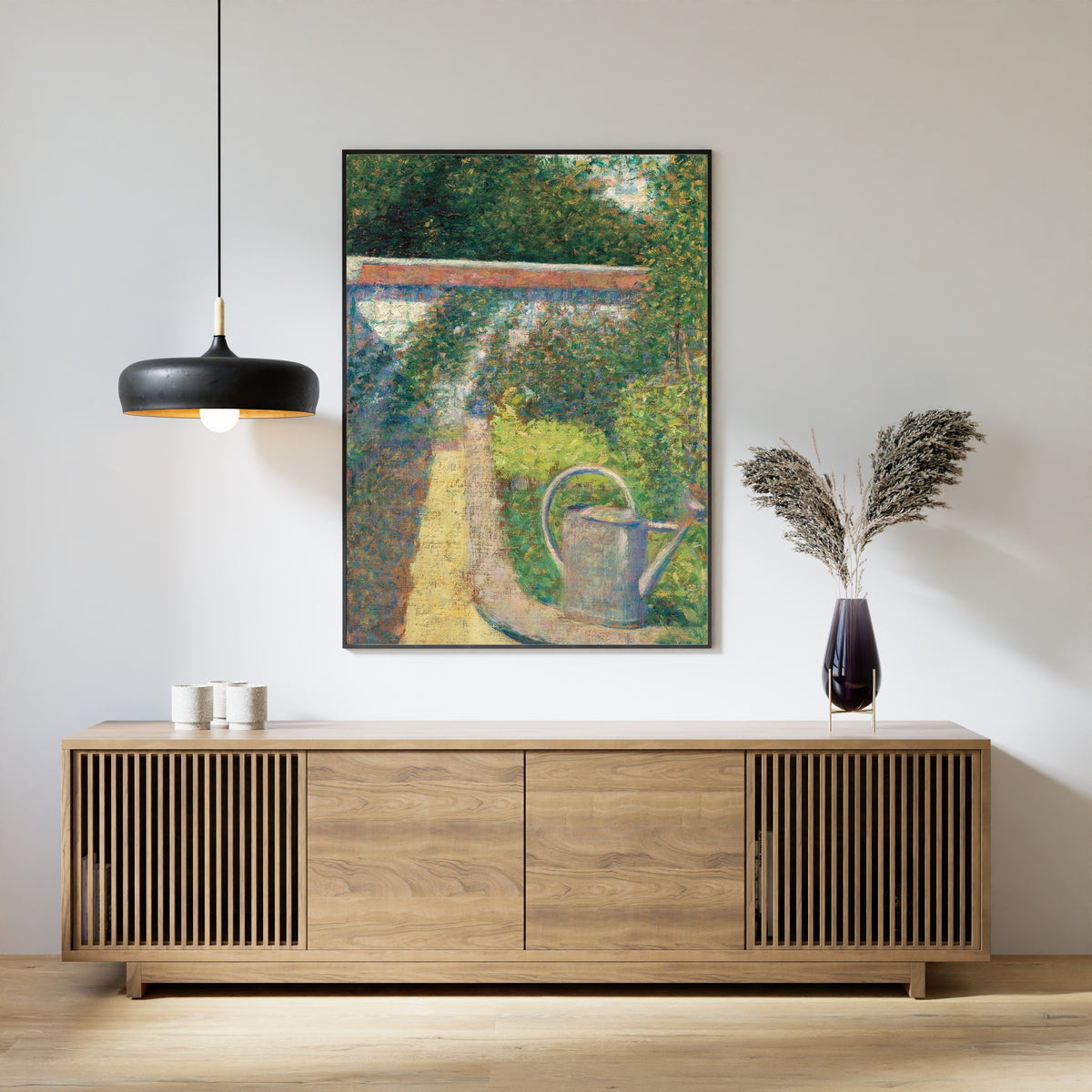 Georges Seurat — The Watering Can - Garden at Le Raincy | Fine Art Print