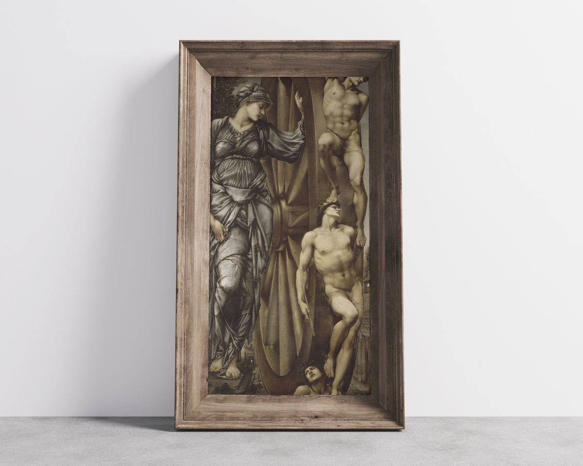 Edward Burne-Jones — The Wheel of Fortune | Pre-Raphaelite Art Print