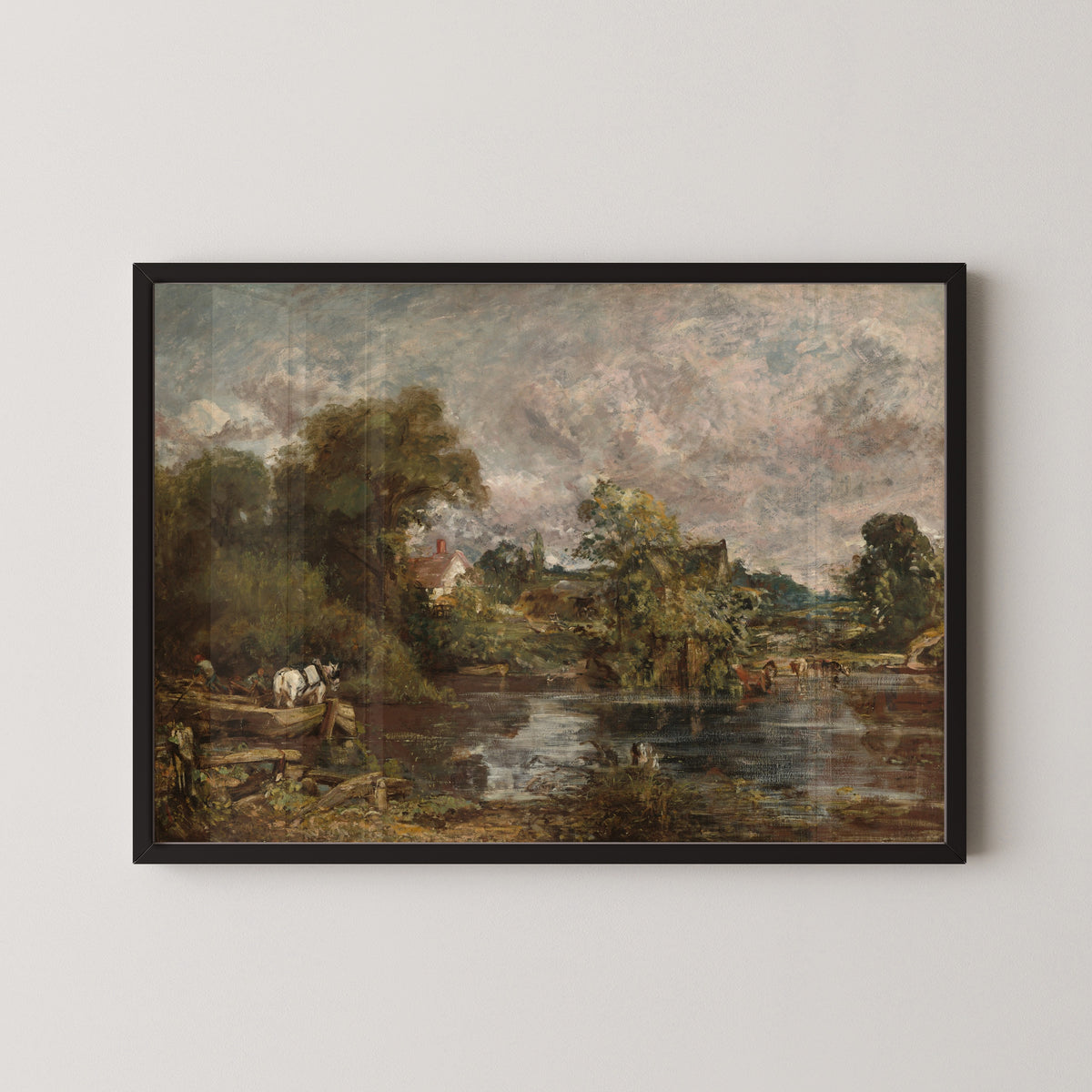 John Constable — The White Horse | Landscape Fine Art Print