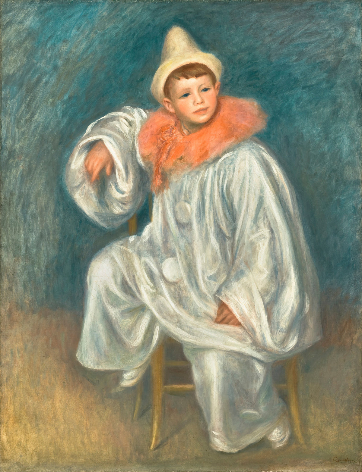 Pierre-Auguste Renoir — The White Pierrot | Fine Art Print