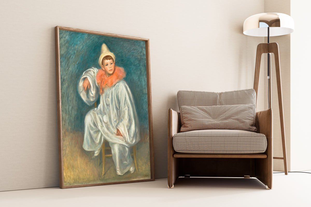 Pierre-Auguste Renoir — The White Pierrot | Fine Art Print