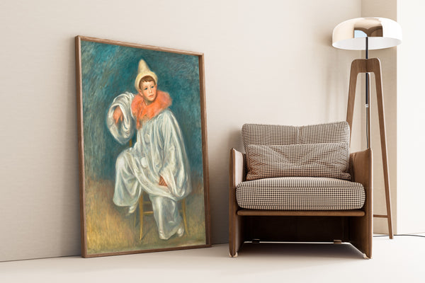 Pierre-Auguste Renoir — The White Pierrot | Fine Art Print
