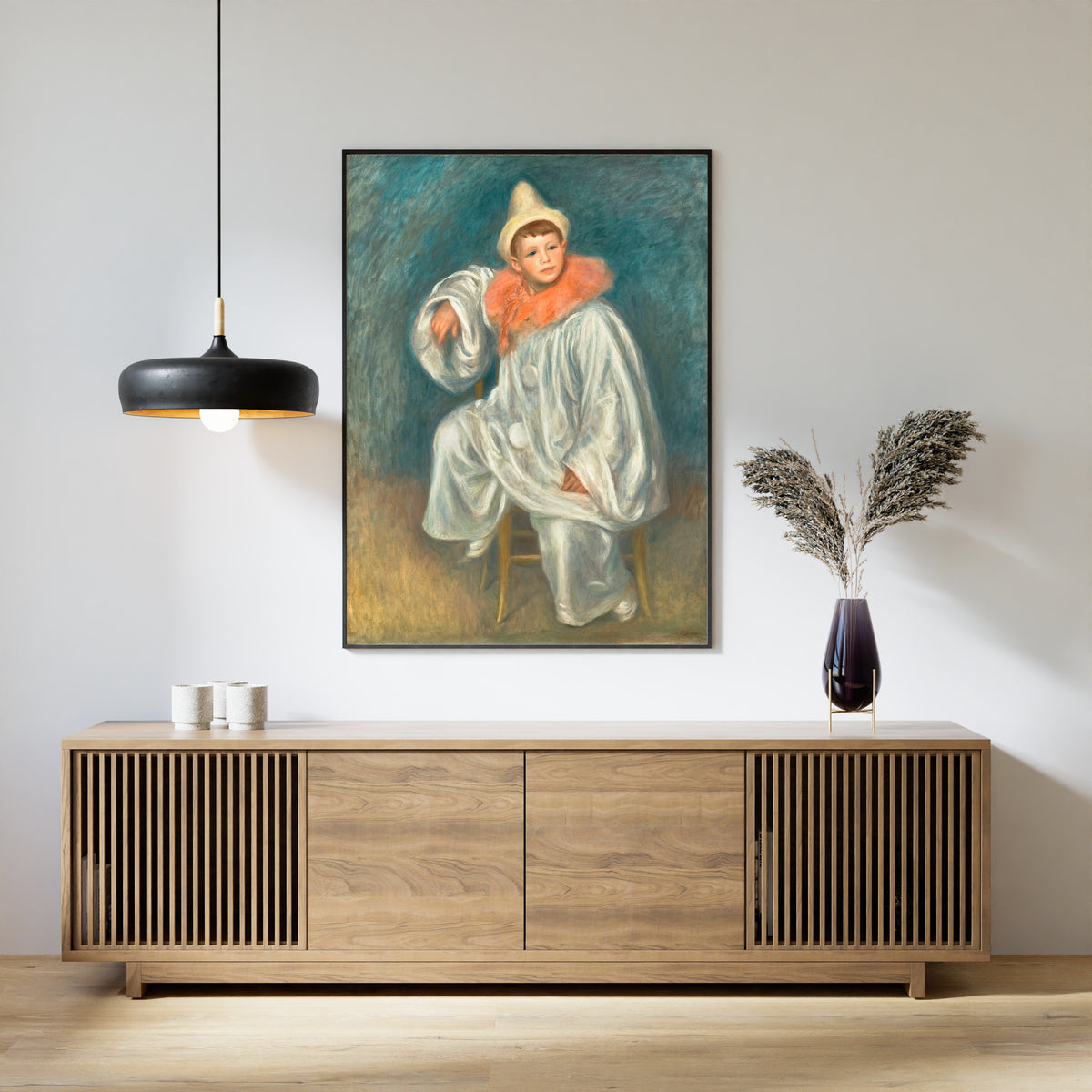 Pierre-Auguste Renoir — The White Pierrot | Fine Art Print