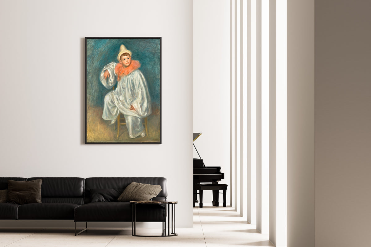 Pierre-Auguste Renoir — The White Pierrot | Fine Art Print