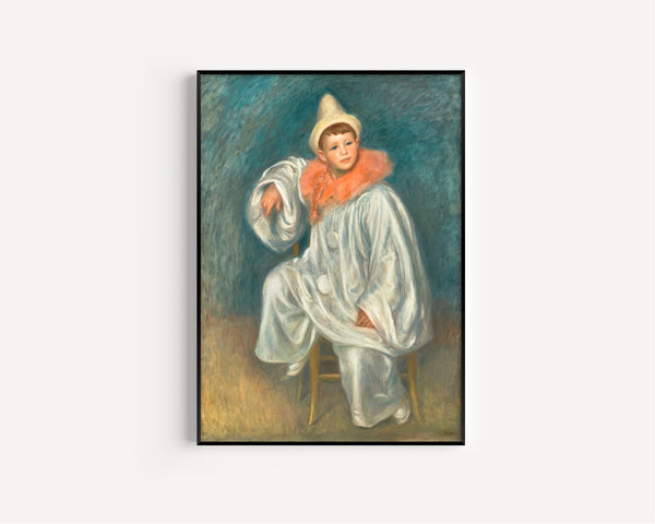 Pierre-Auguste Renoir — The White Pierrot | Fine Art Print