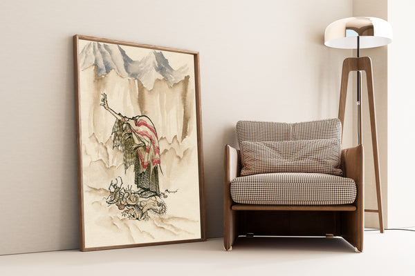 Arthur Rackham — The Witch Sycorax | Shakespeare Illustration Print
