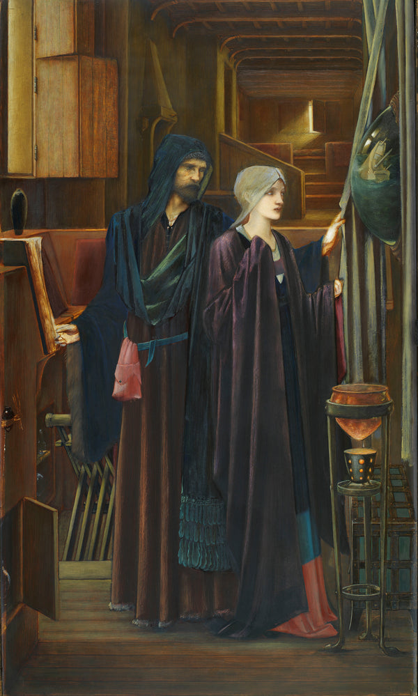 Edward Burne-Jones — The Wizard | Pre-Raphaelite Art Print