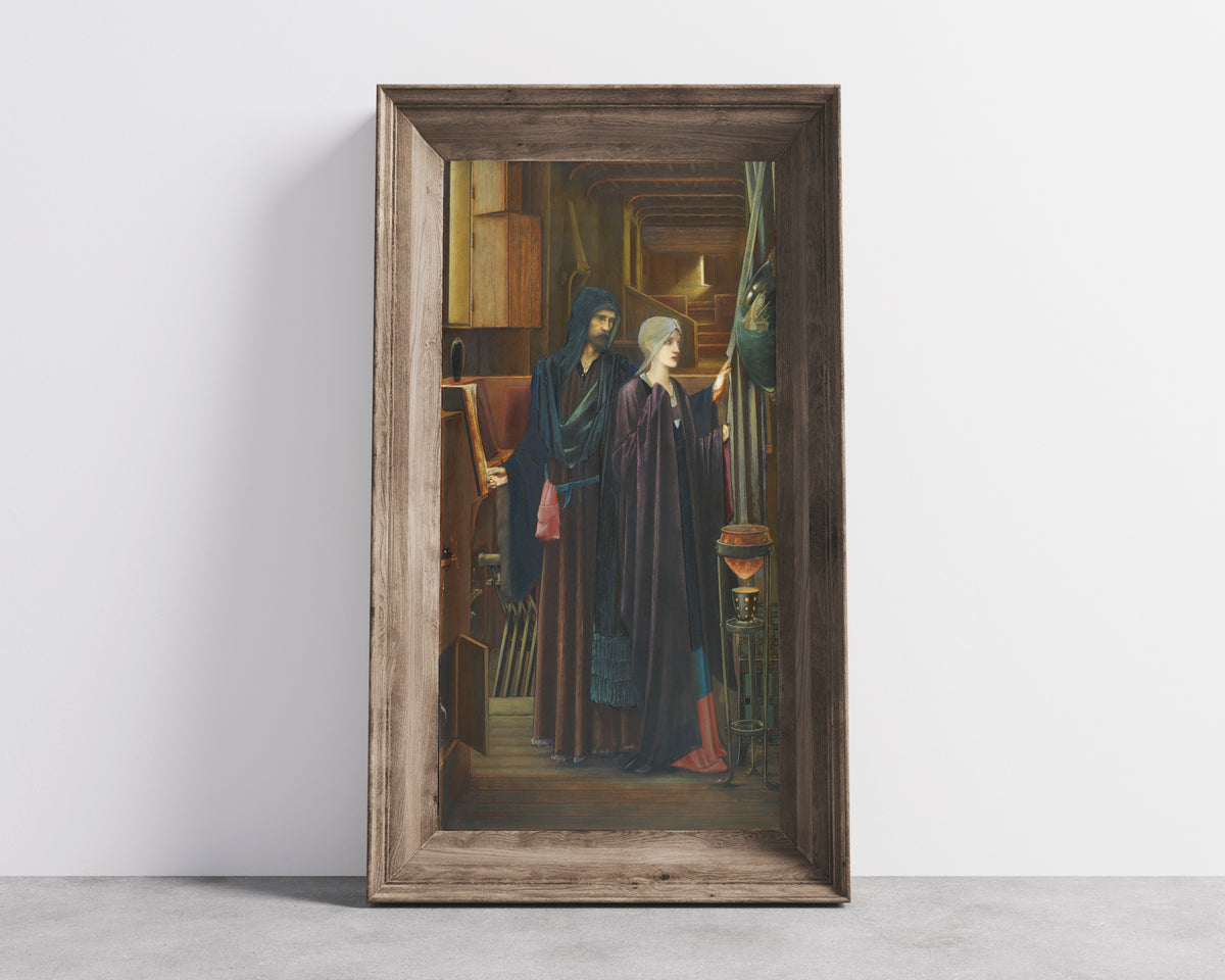 Edward Burne-Jones — The Wizard | Pre-Raphaelite Art Print