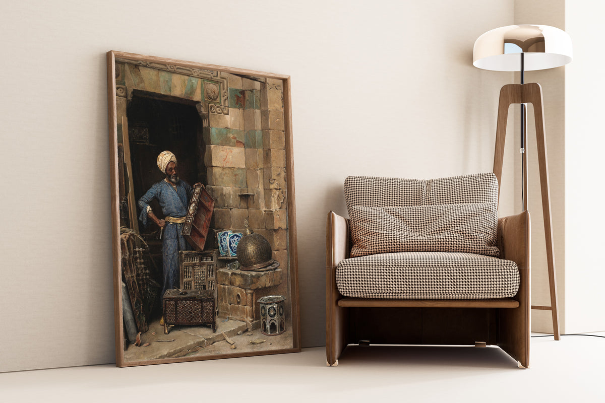 Ludwig Deutsch — The Woodworker | Fine Art Print