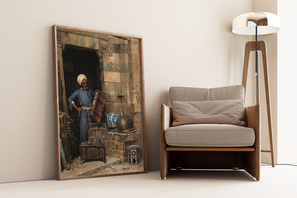 Ludwig Deutsch — The Woodworker | Fine Art Print