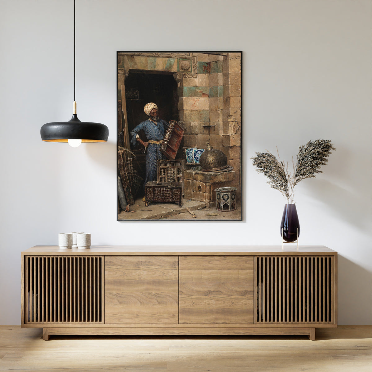 Ludwig Deutsch — The Woodworker | Fine Art Print