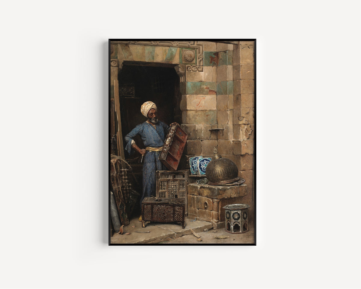 Ludwig Deutsch — The Woodworker | Fine Art Print