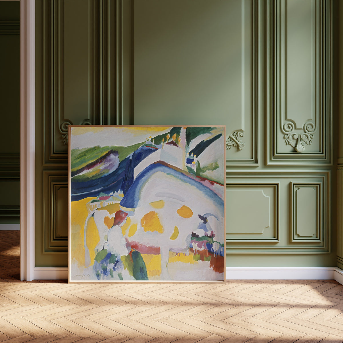 Wassily Kandinsky — The Cow | Expressionist Fine Art Print