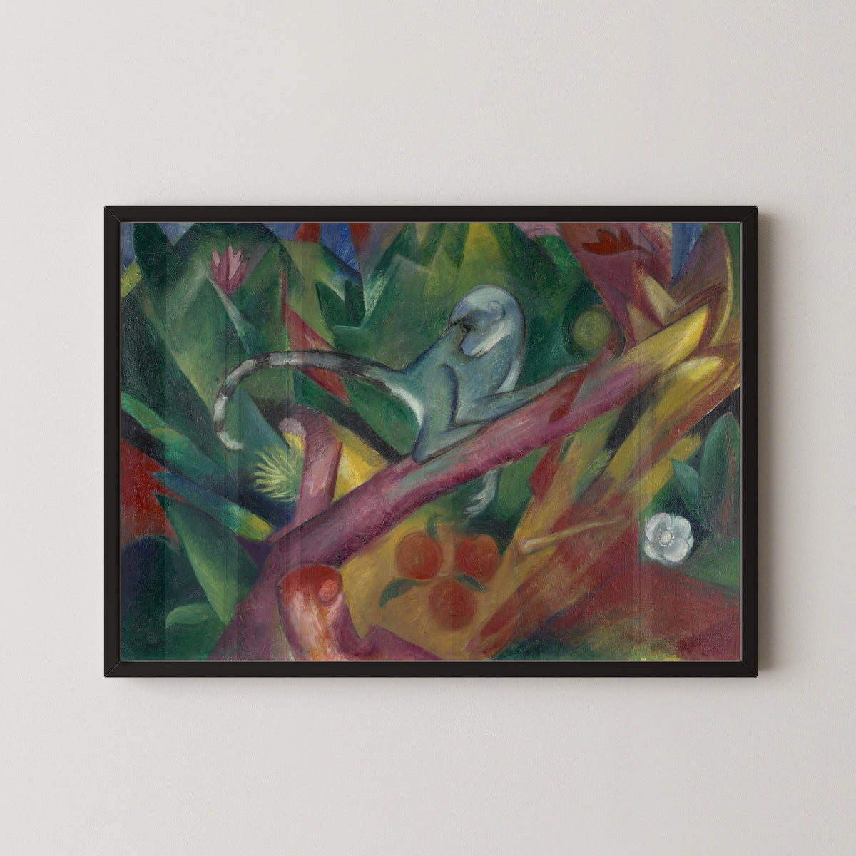 Franz Marc — The Monkey | Expressionist Fine Art Print