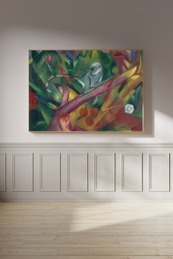 Franz Marc — The Monkey | Expressionist Fine Art Print