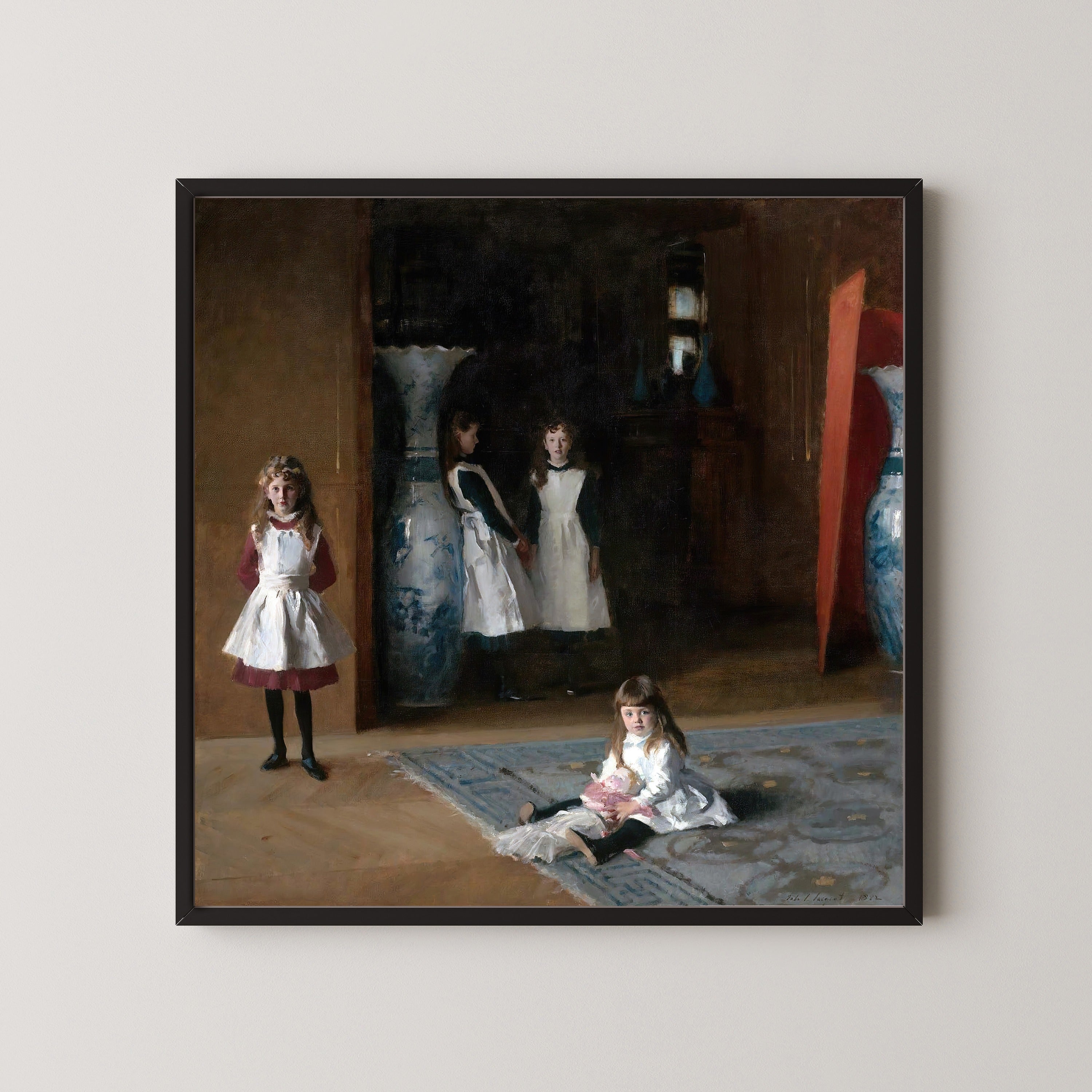 John Singer Sargent — The Daughters of Edward Darley Boit | Fine Art Print