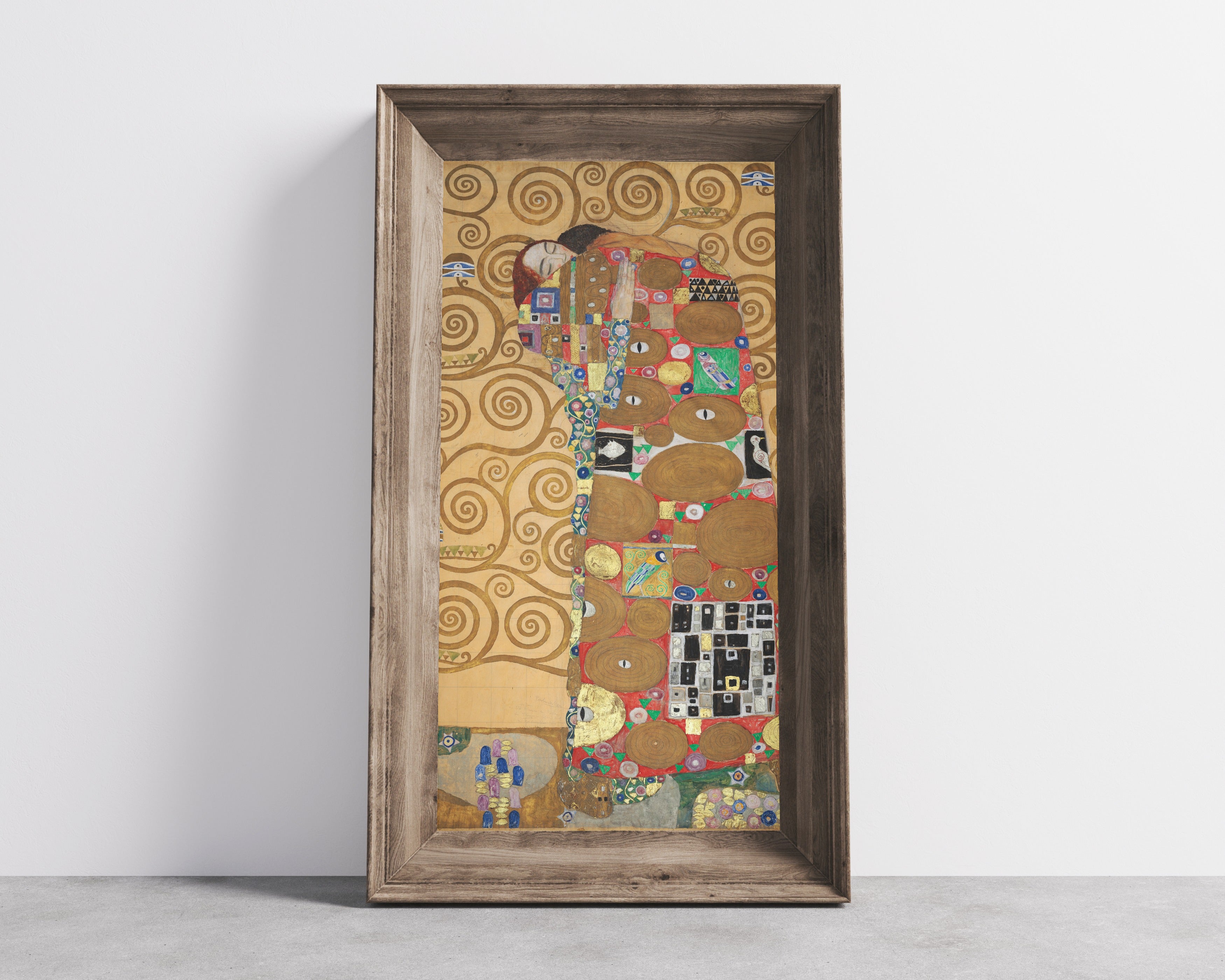Gustav Klimt — The Embrace (Fulfilment) | Fine Art Print