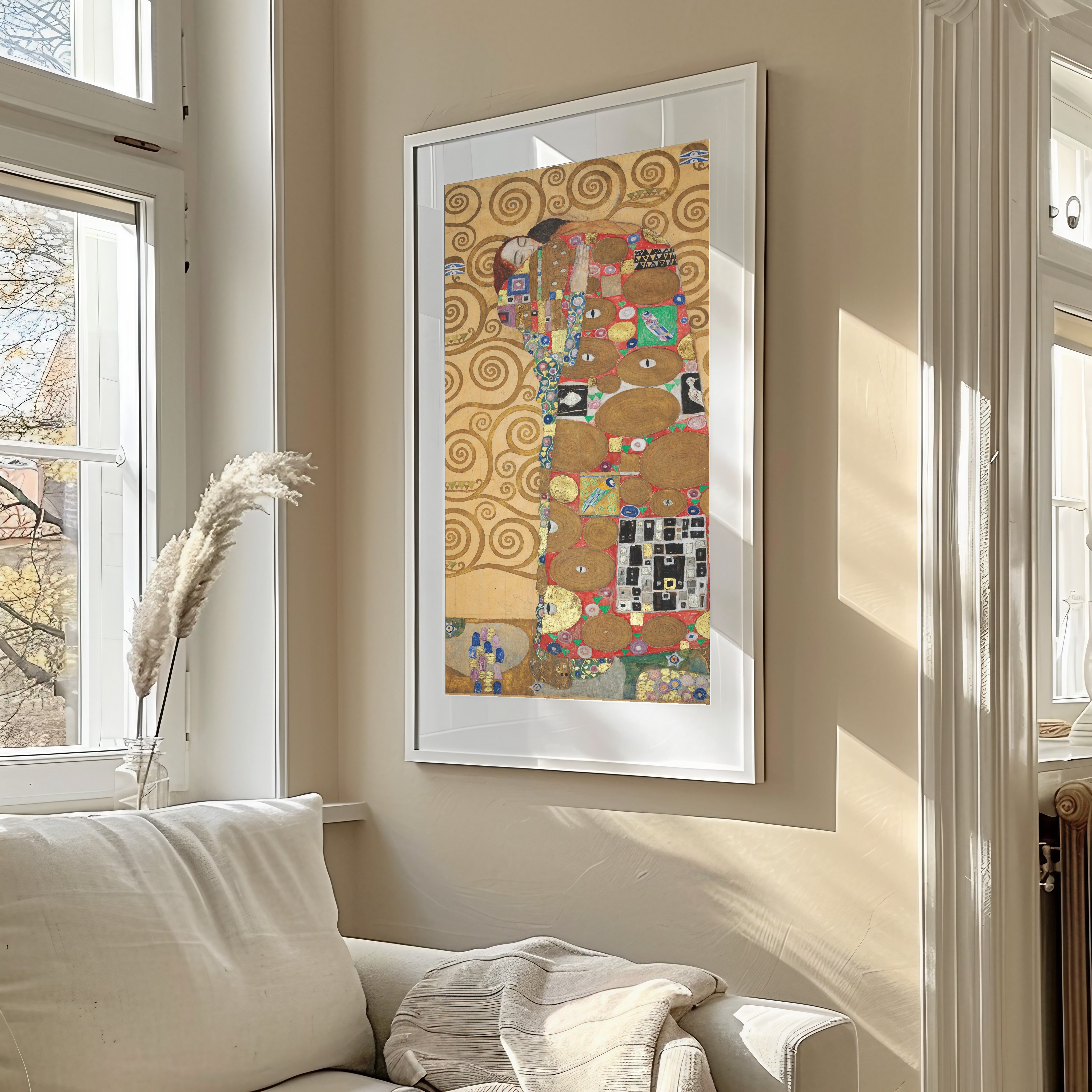 Gustav Klimt — The Embrace (Fulfilment) | Fine Art Print