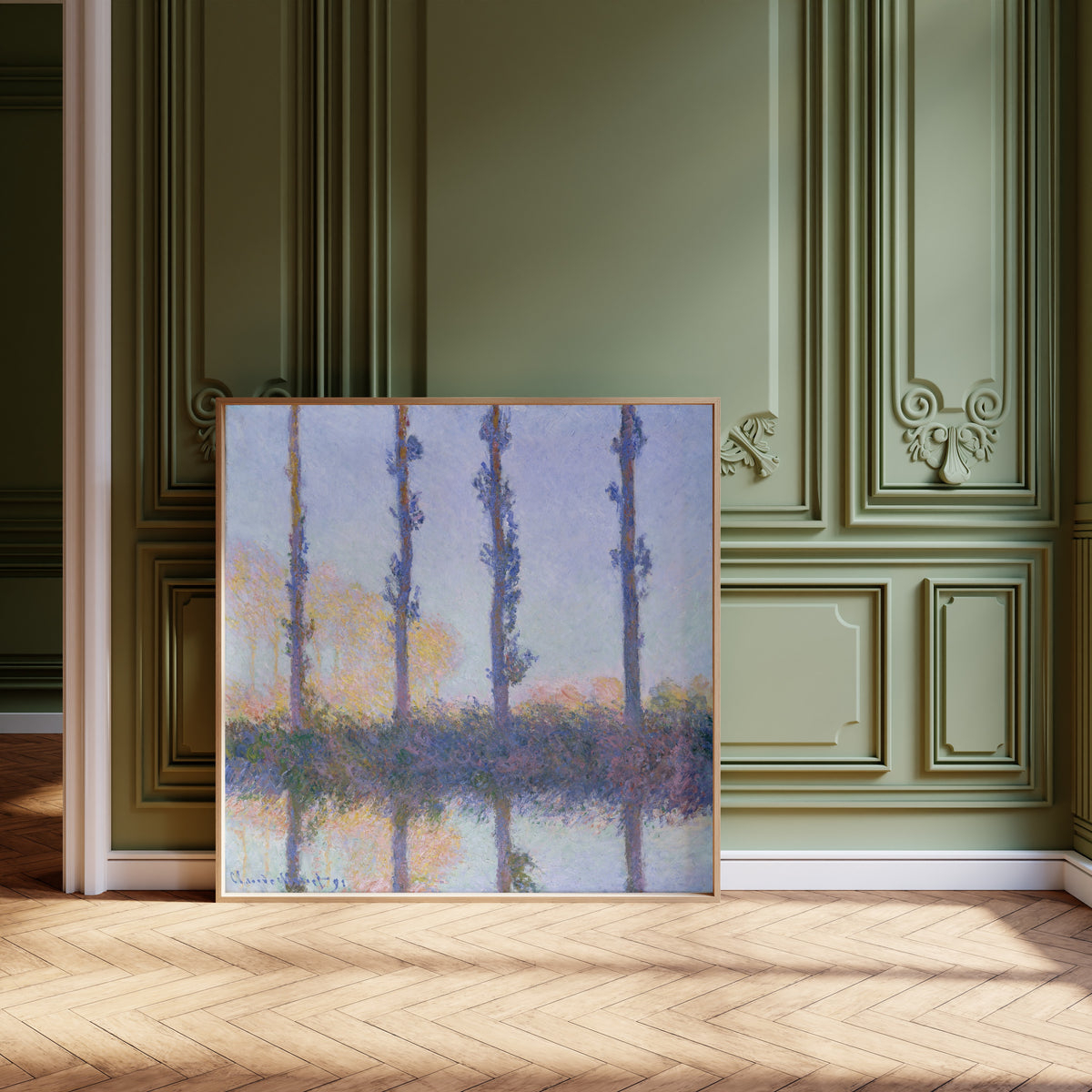 Claude Monet — The Four Trees | Fine Art Print