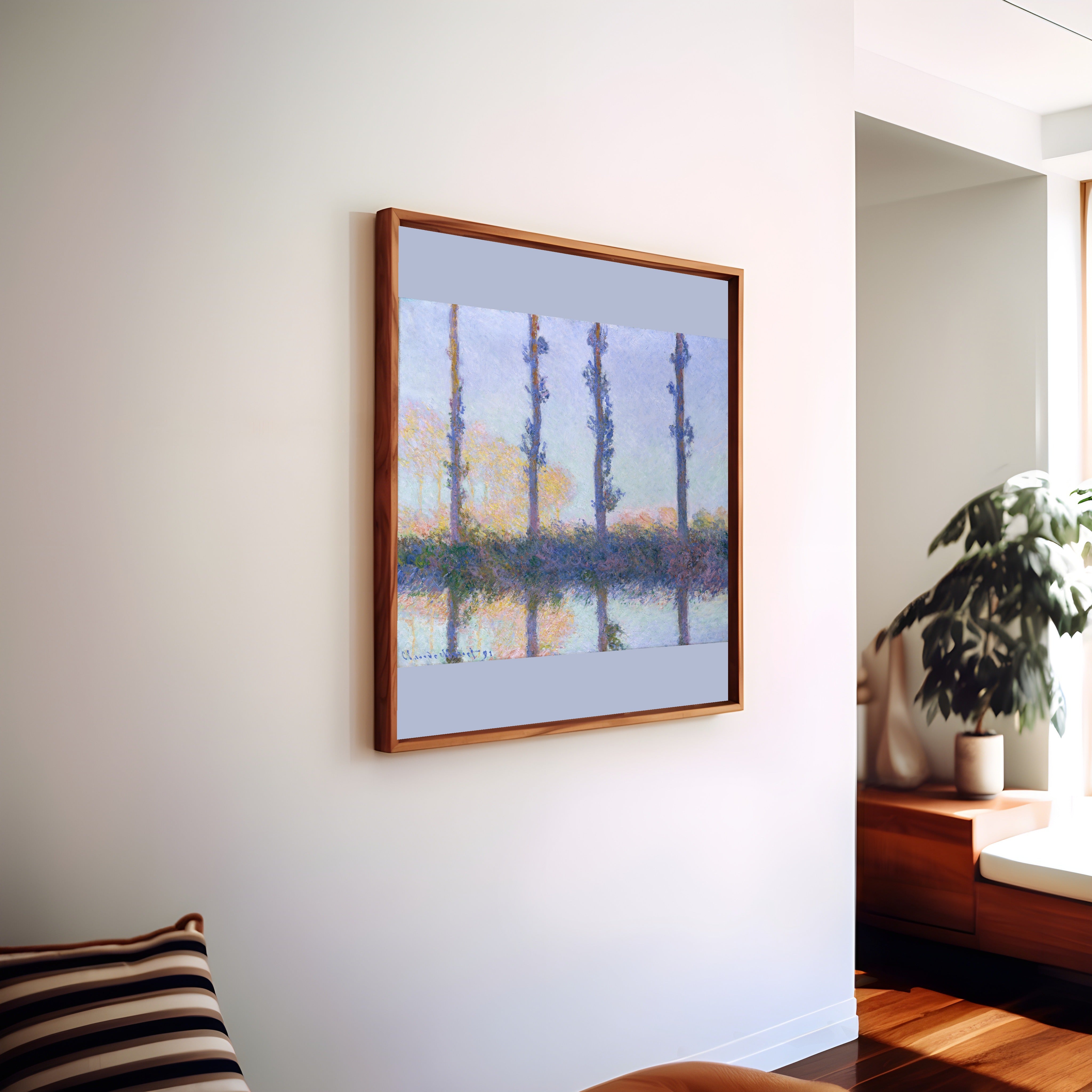 Claude Monet — The Four Trees | Fine Art Print