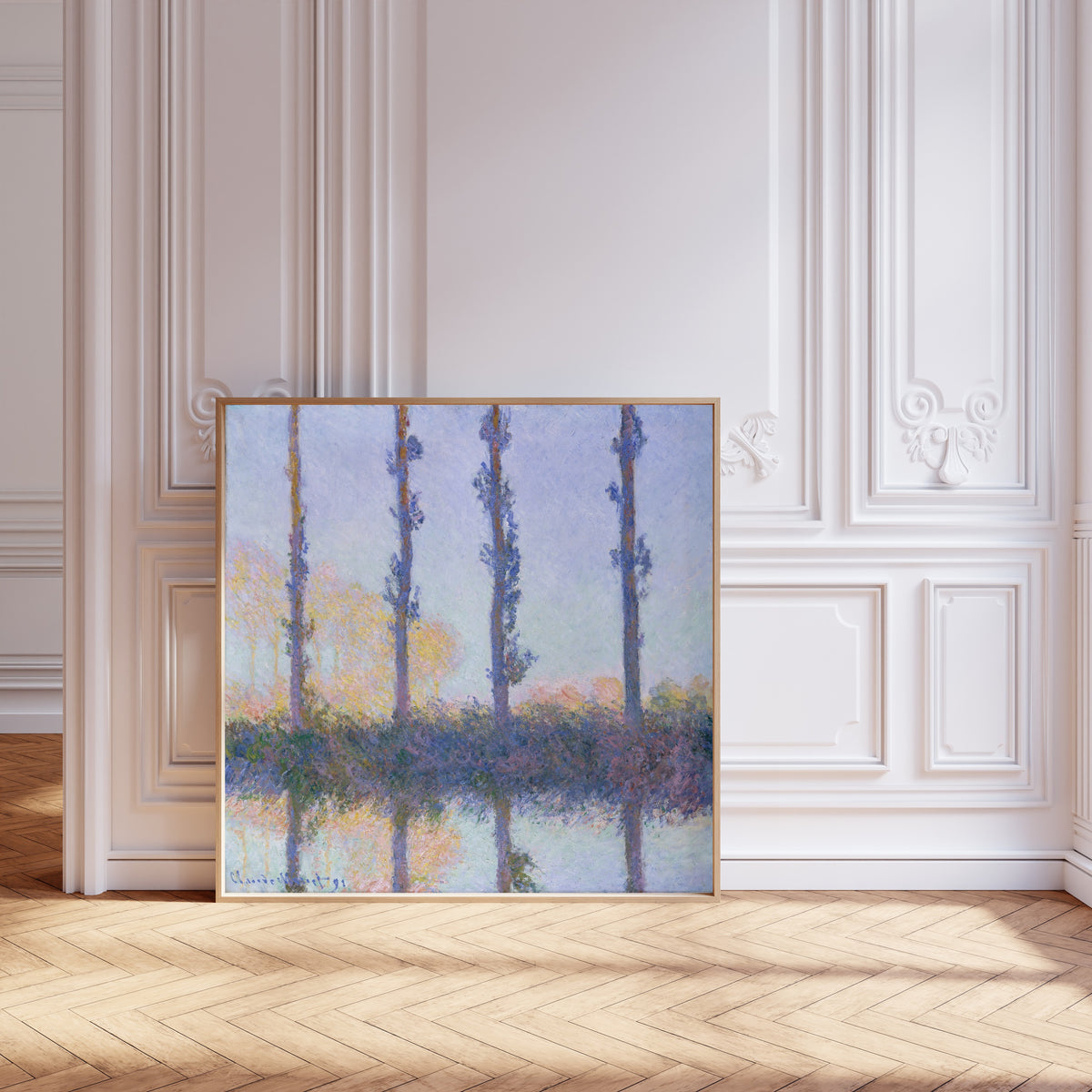 Claude Monet — The Four Trees | Fine Art Print
