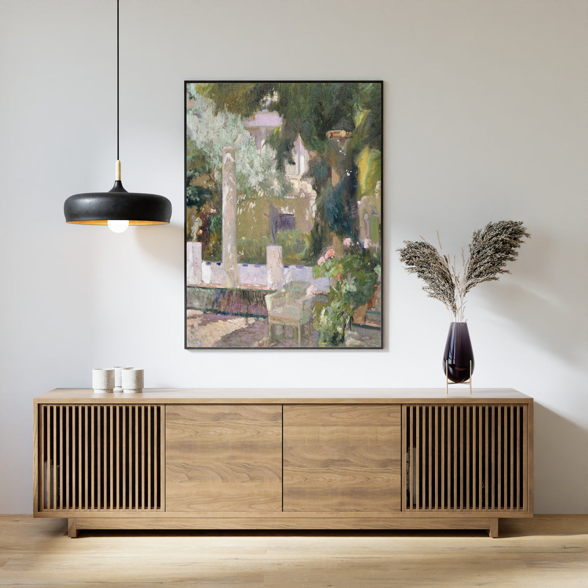 Joaquín Sorolla — The Gardens at the Sorolla Family House | Fine Art Print