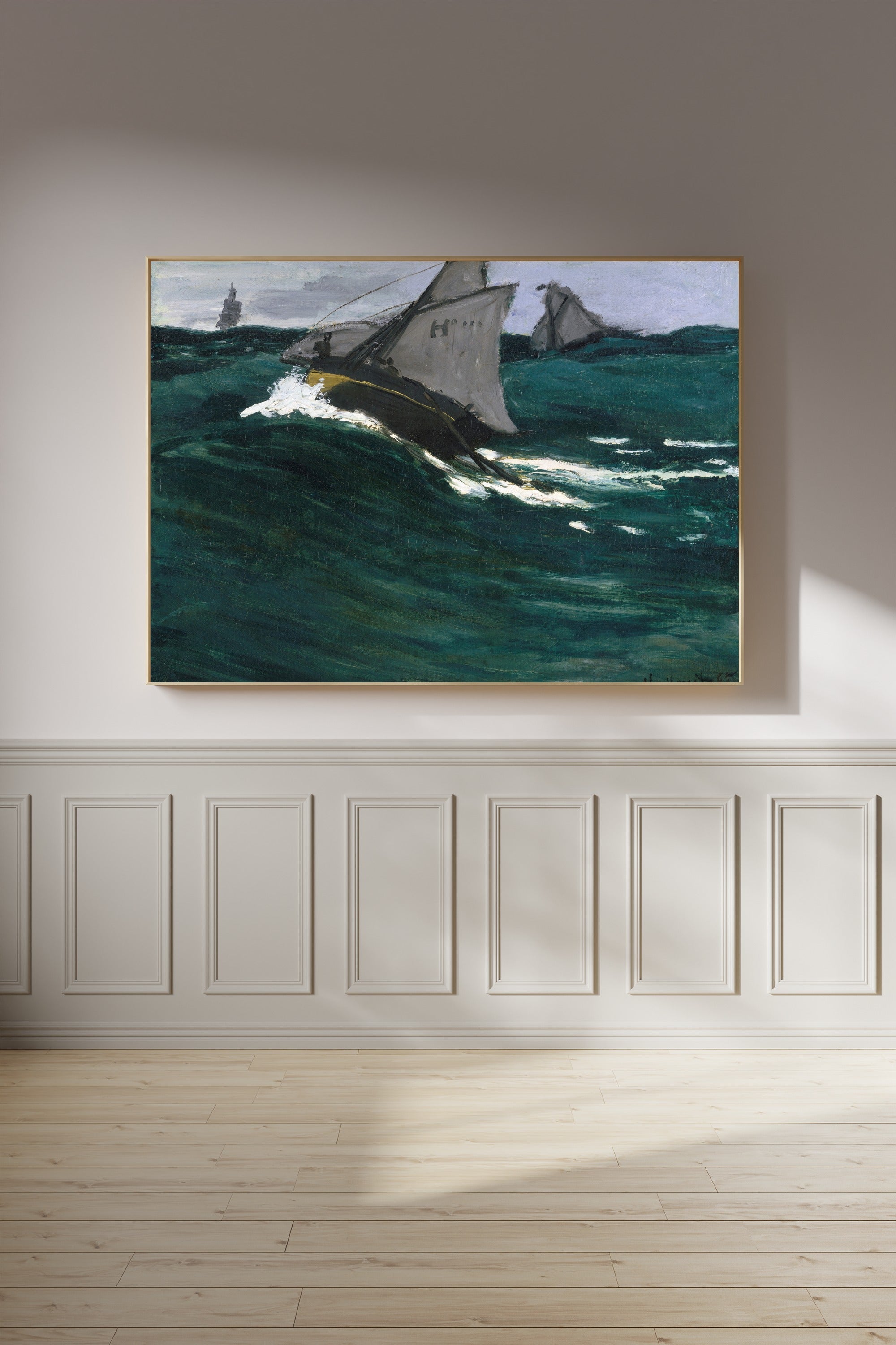 Claude Monet — The Green Wave | Fine Art Print