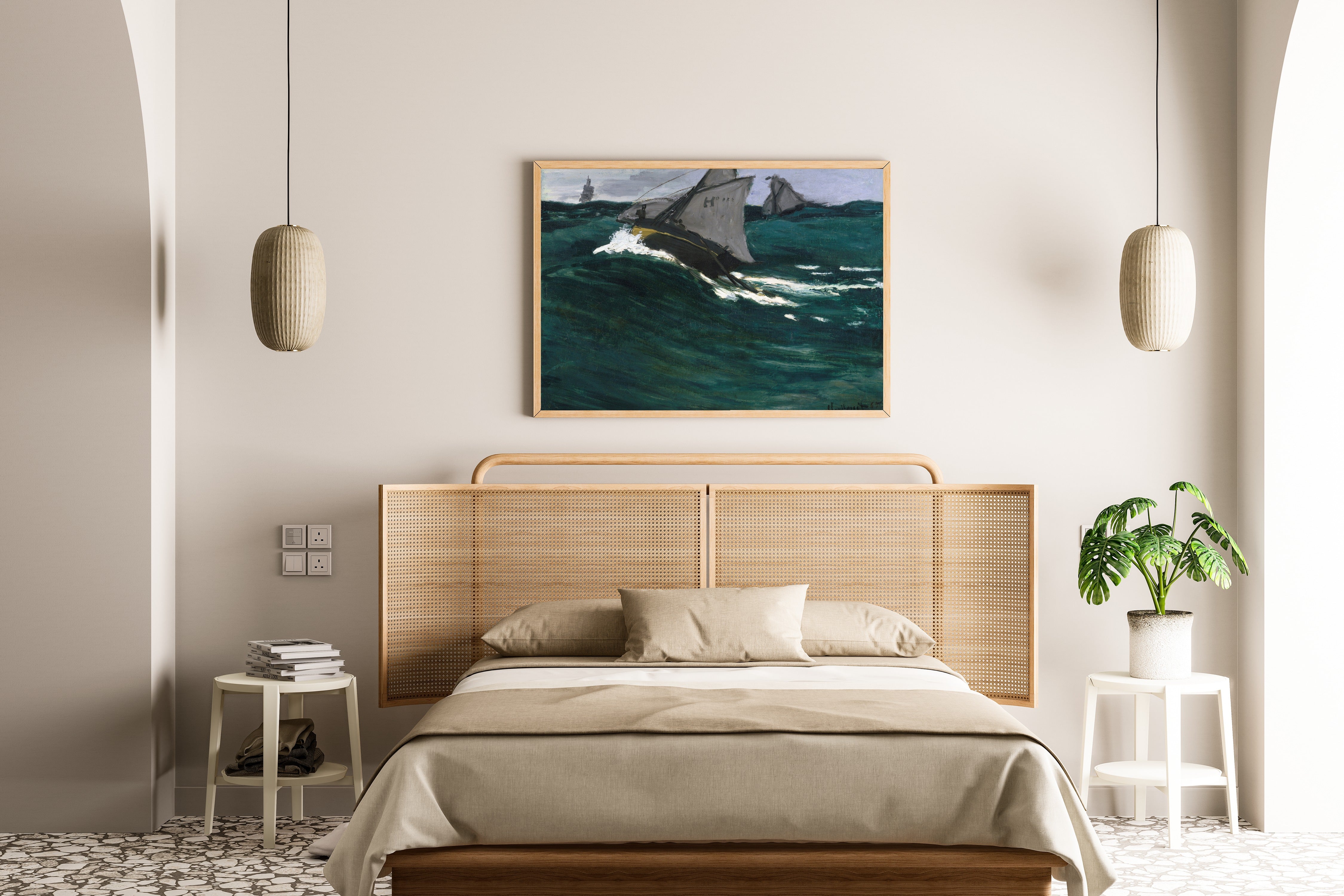 Claude Monet — The Green Wave | Fine Art Print