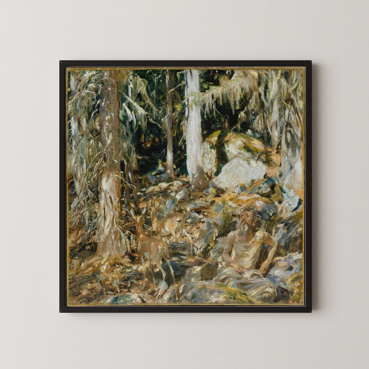 John Singer Sargent — The Hermit (Il solitario) | Fine Art Print