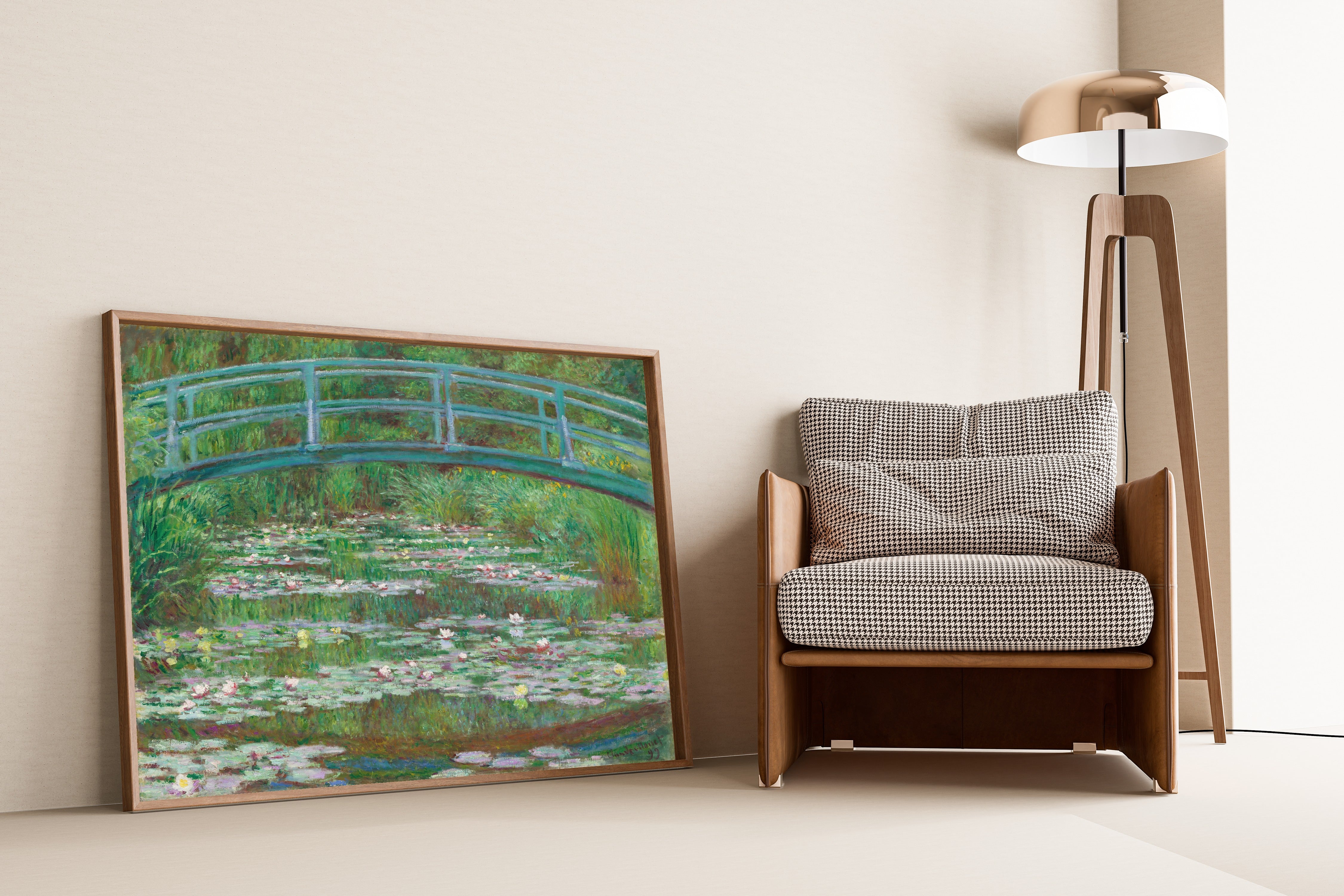 Claude Monet — The Japanese Footbridge | Fine Art Print