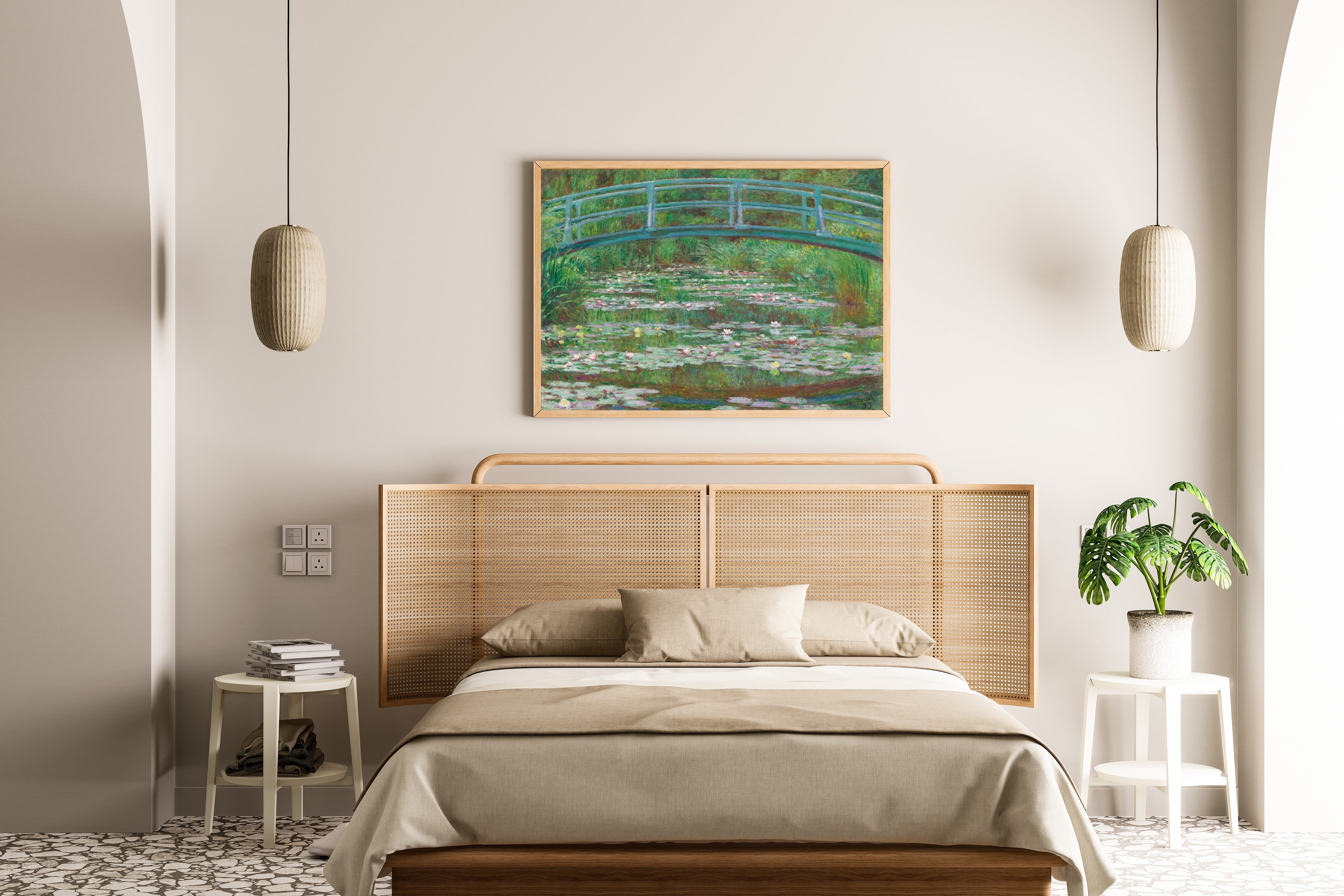 Claude Monet — The Japanese Footbridge | Fine Art Print