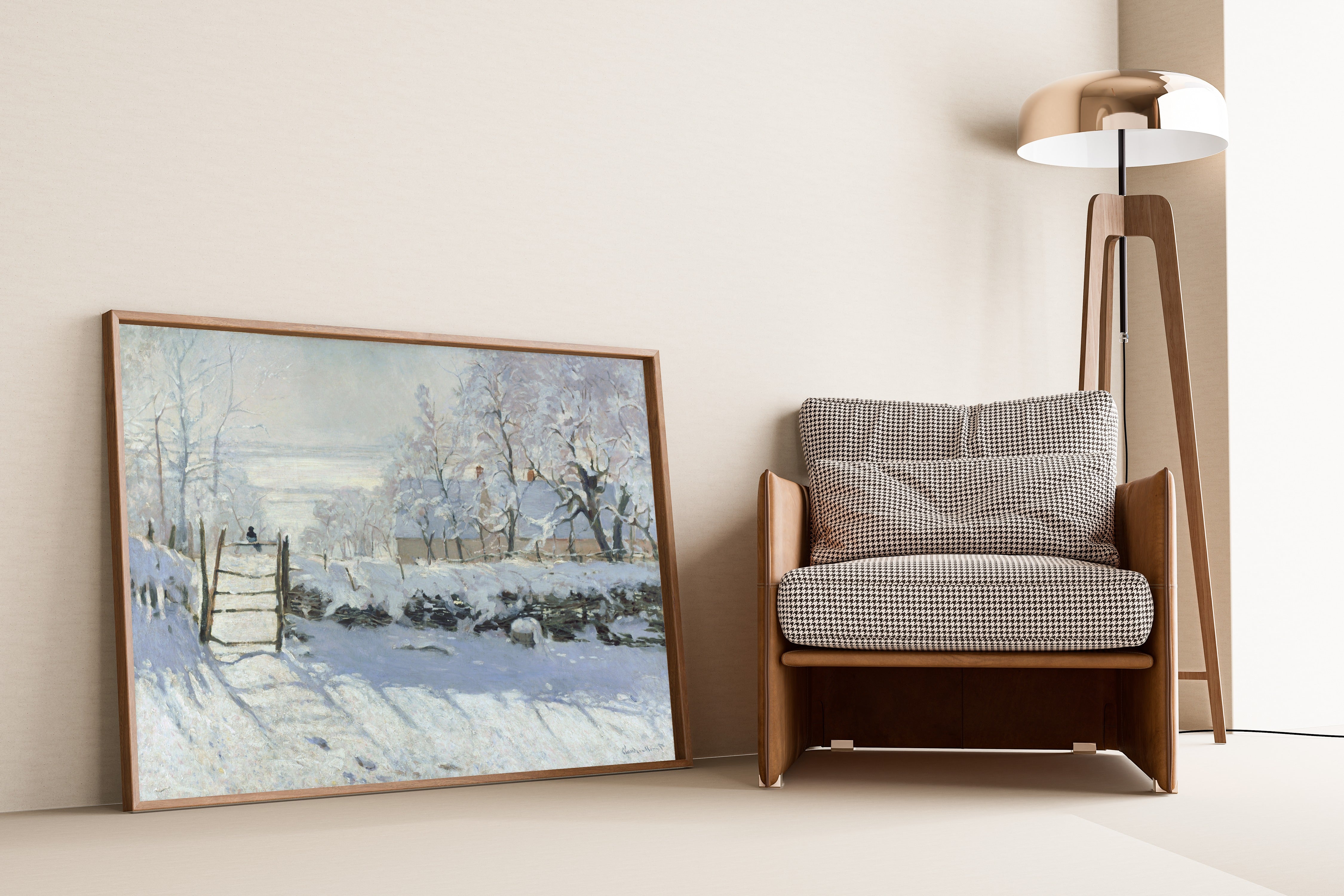 Claude Monet — The Magpie | Fine Art Print