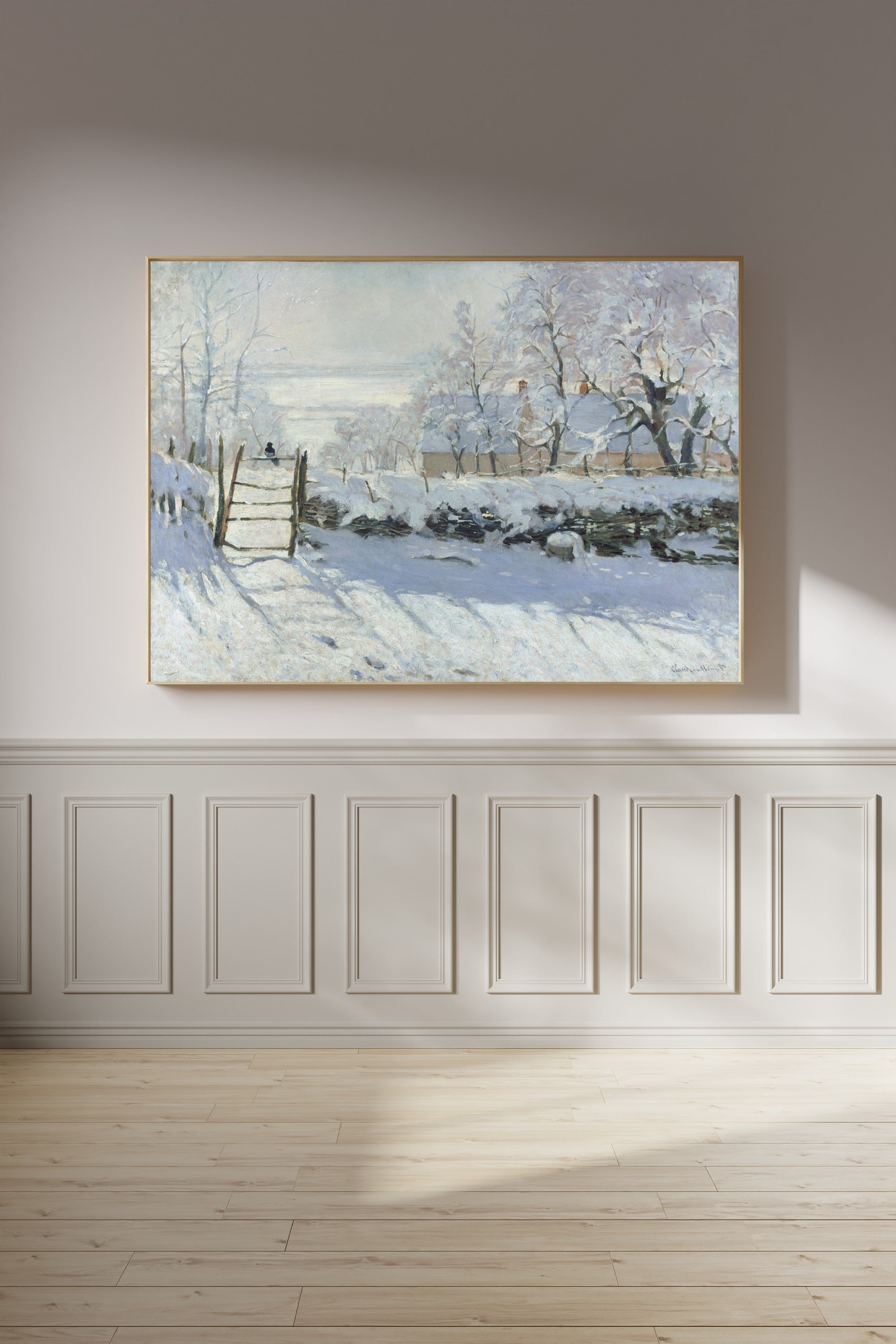 Claude Monet — The Magpie | Fine Art Print