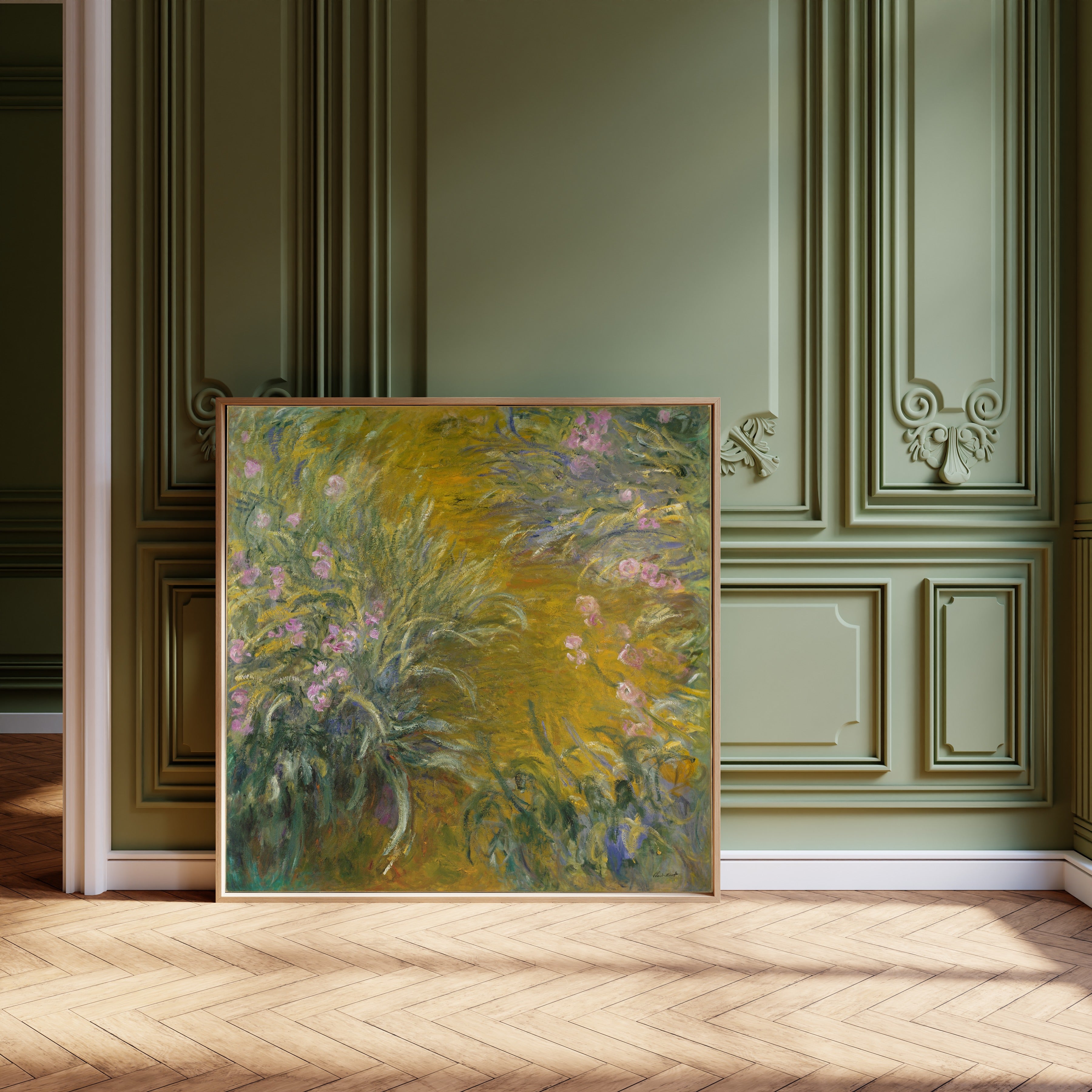 Claude Monet — The Path through the Irises | Fine Art Print