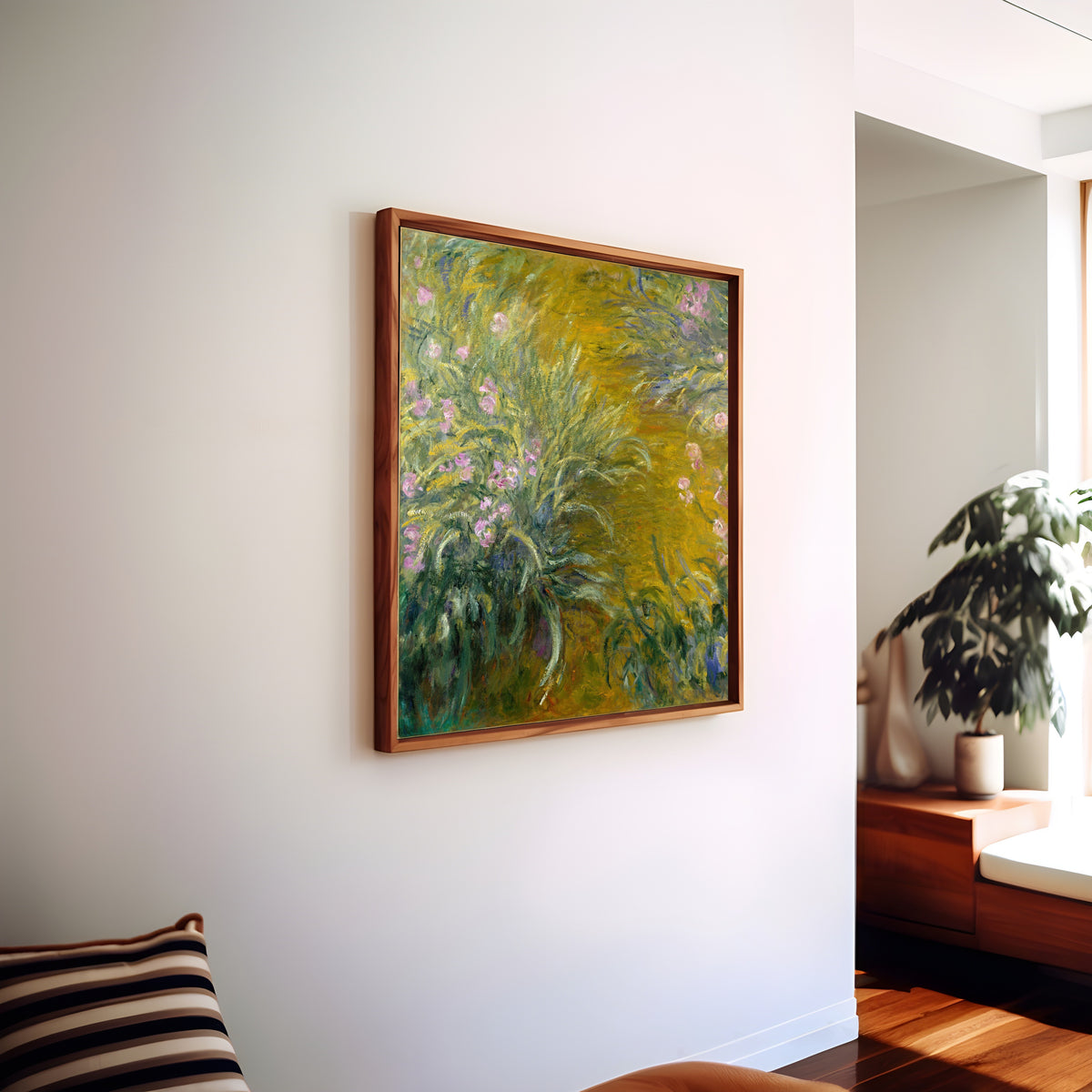 Claude Monet — The Path through the Irises | Fine Art Print