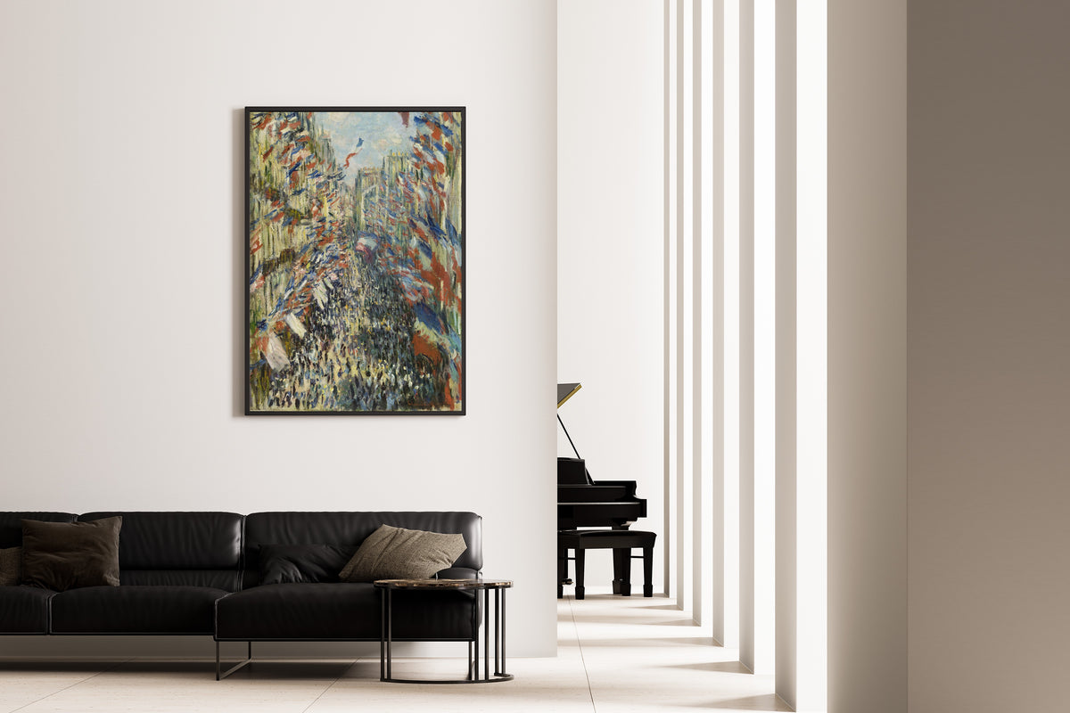 Claude Monet — The Rue Montorgueil, Paris, 30 June 1878 | Fine Art Print
