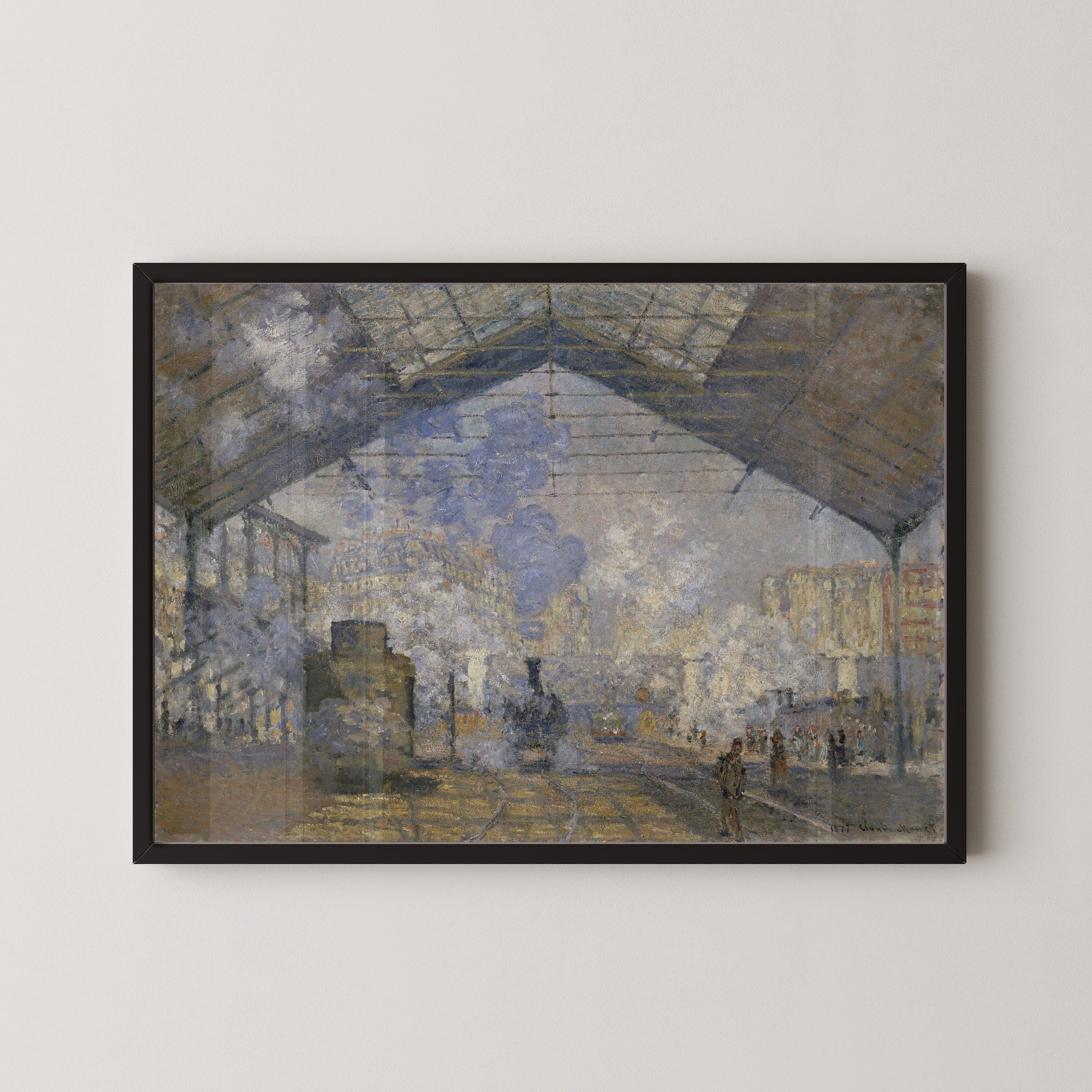 Claude Monet — The Saint-Lazare Station | Fine Art Print