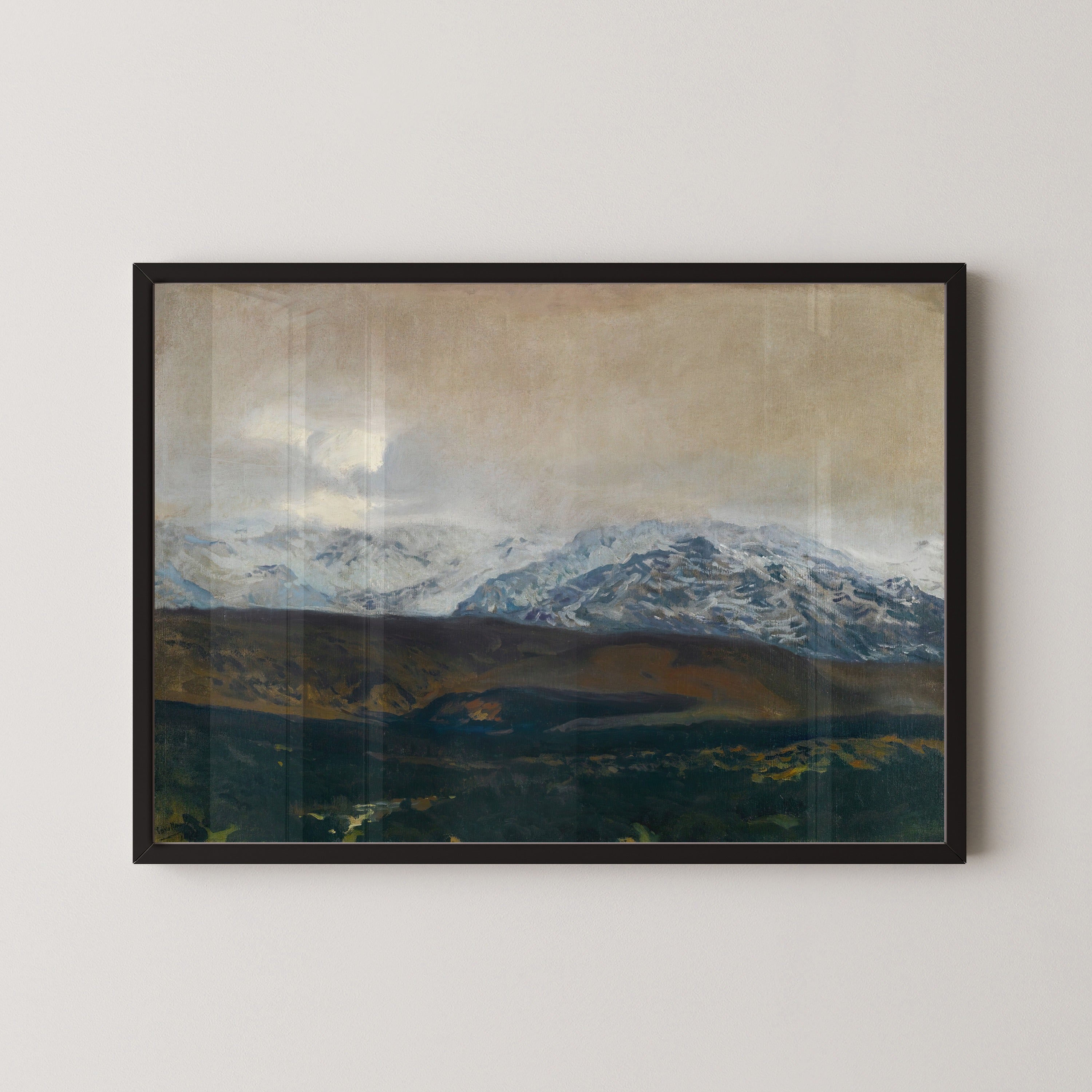 Joaquín Sorolla — The Sierra de Guadarrama | Fine Art Print