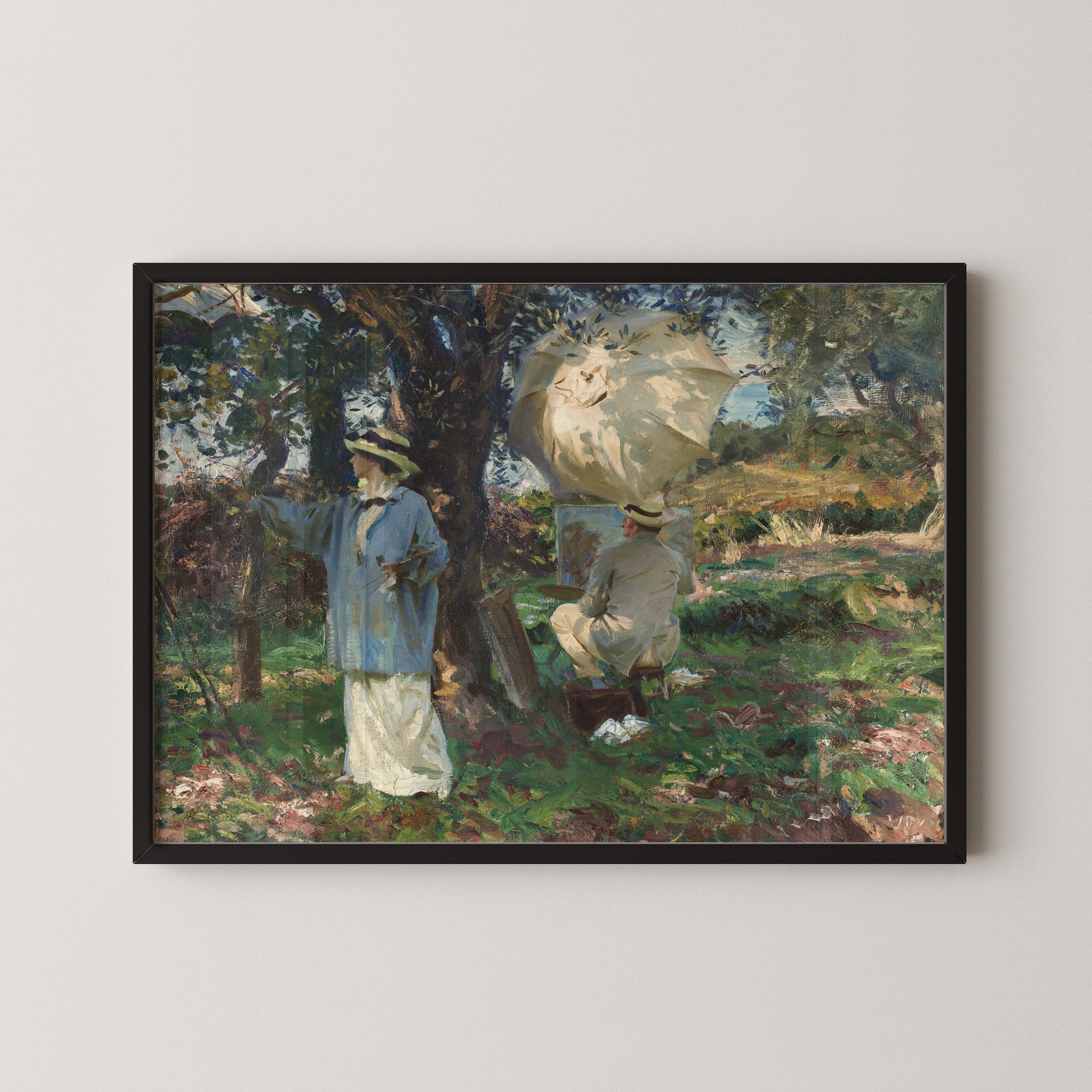 John Singer Sargent — The Sketchers | Fine Art Print