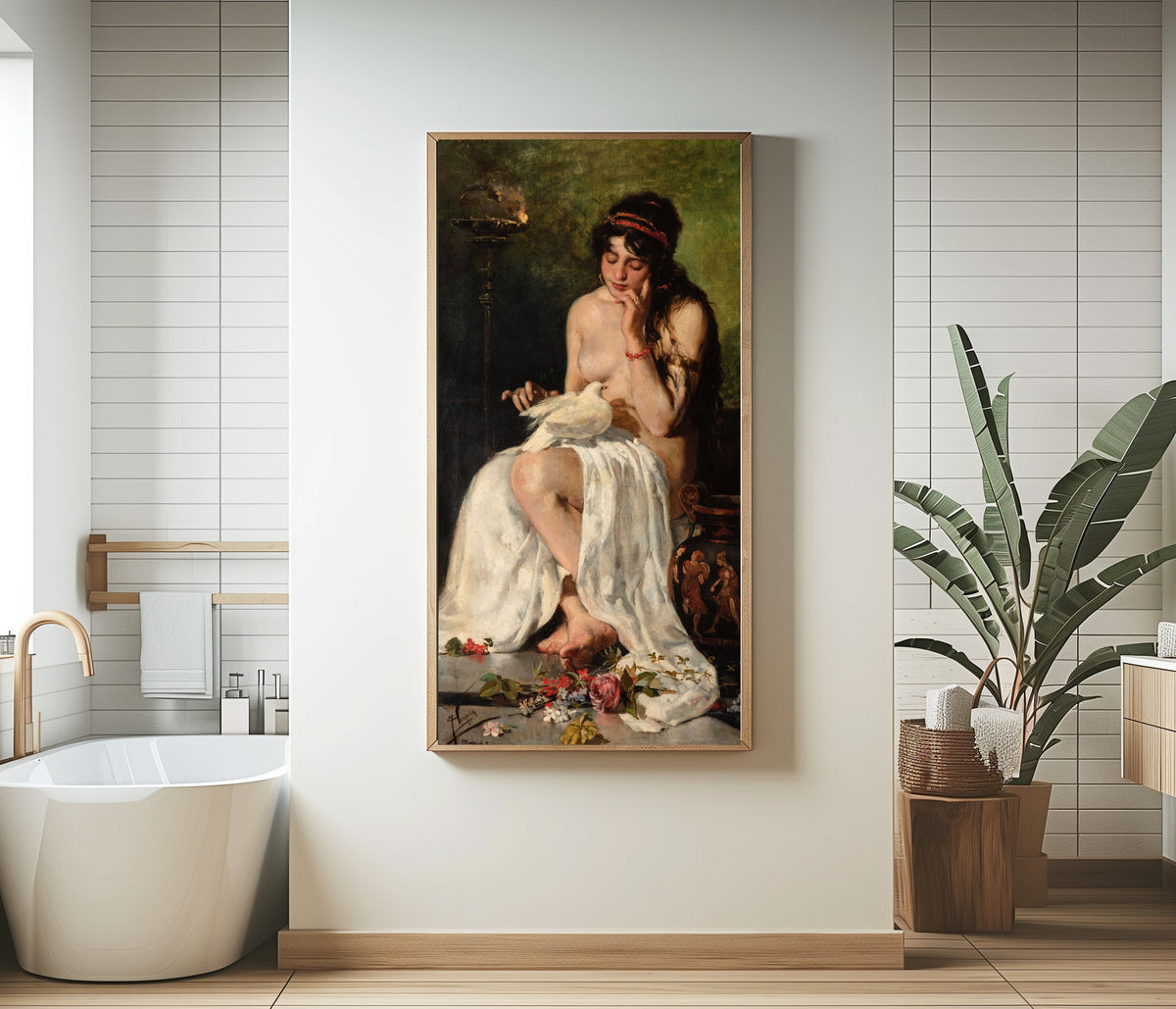 Joaquín Sorolla — The Slave and the Dove | Fine Art Print