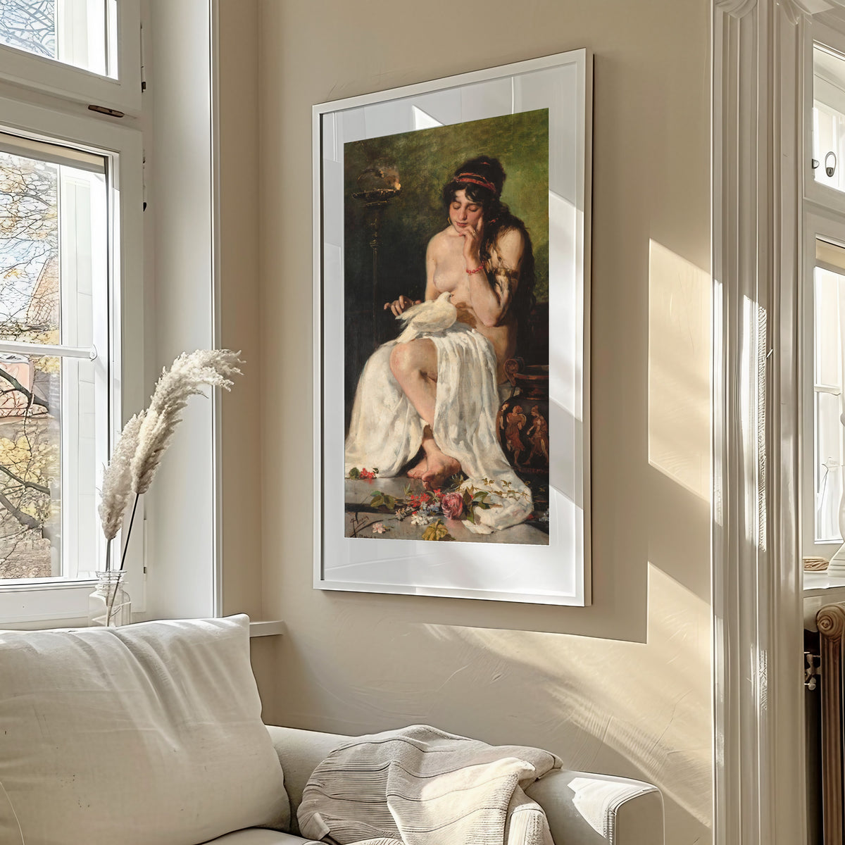 Joaquín Sorolla — The Slave and the Dove | Fine Art Print