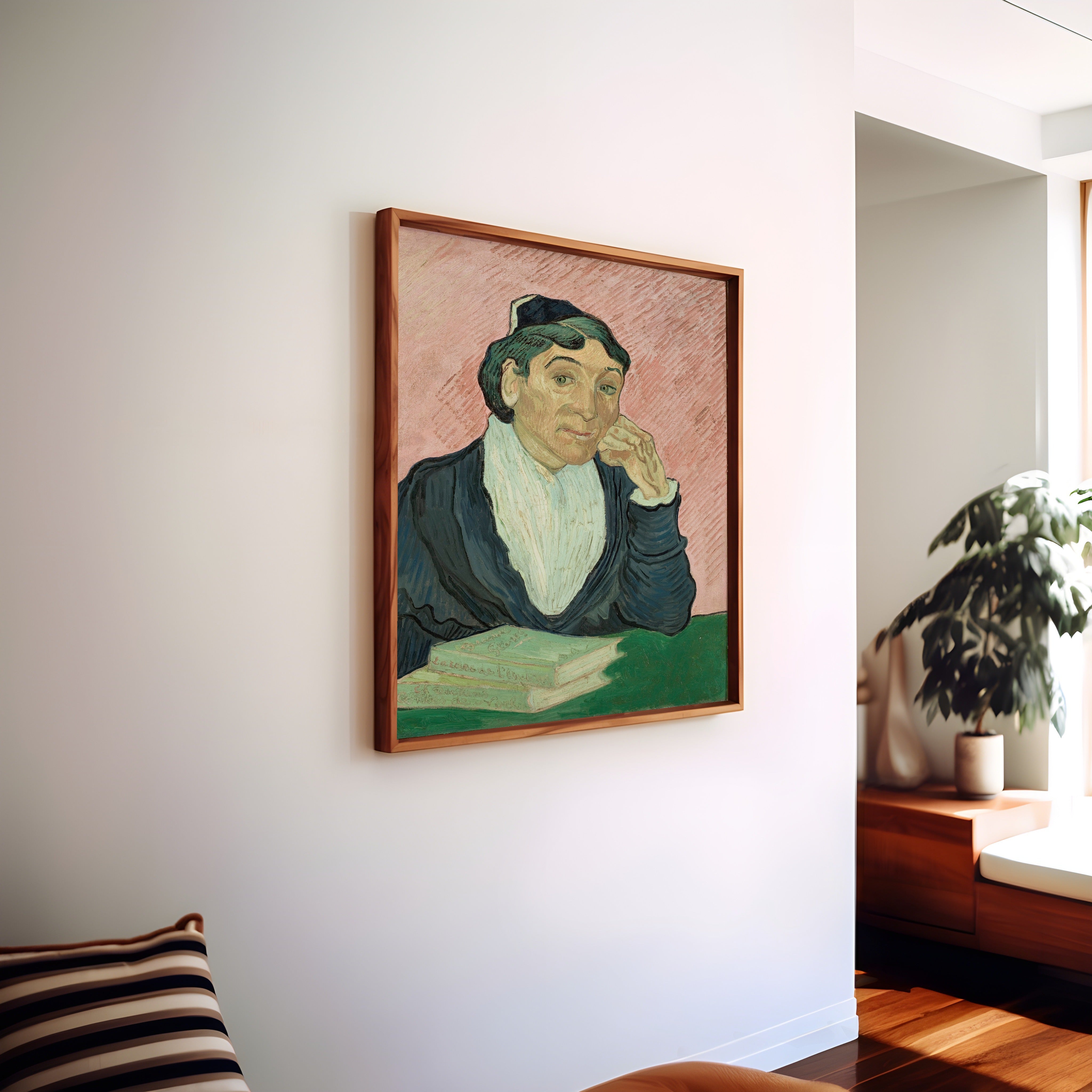 Vincent van Gogh — L'Arlésienne (Madame Ginoux), 1890 | Fine Art Print