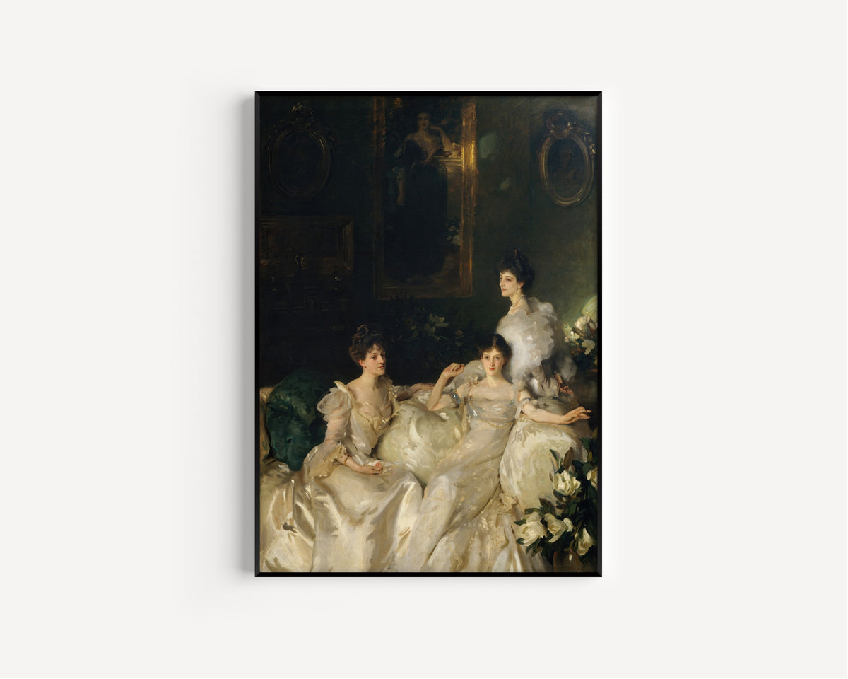 John Singer Sargent — The Wyndham Sisters | Fine Art Print