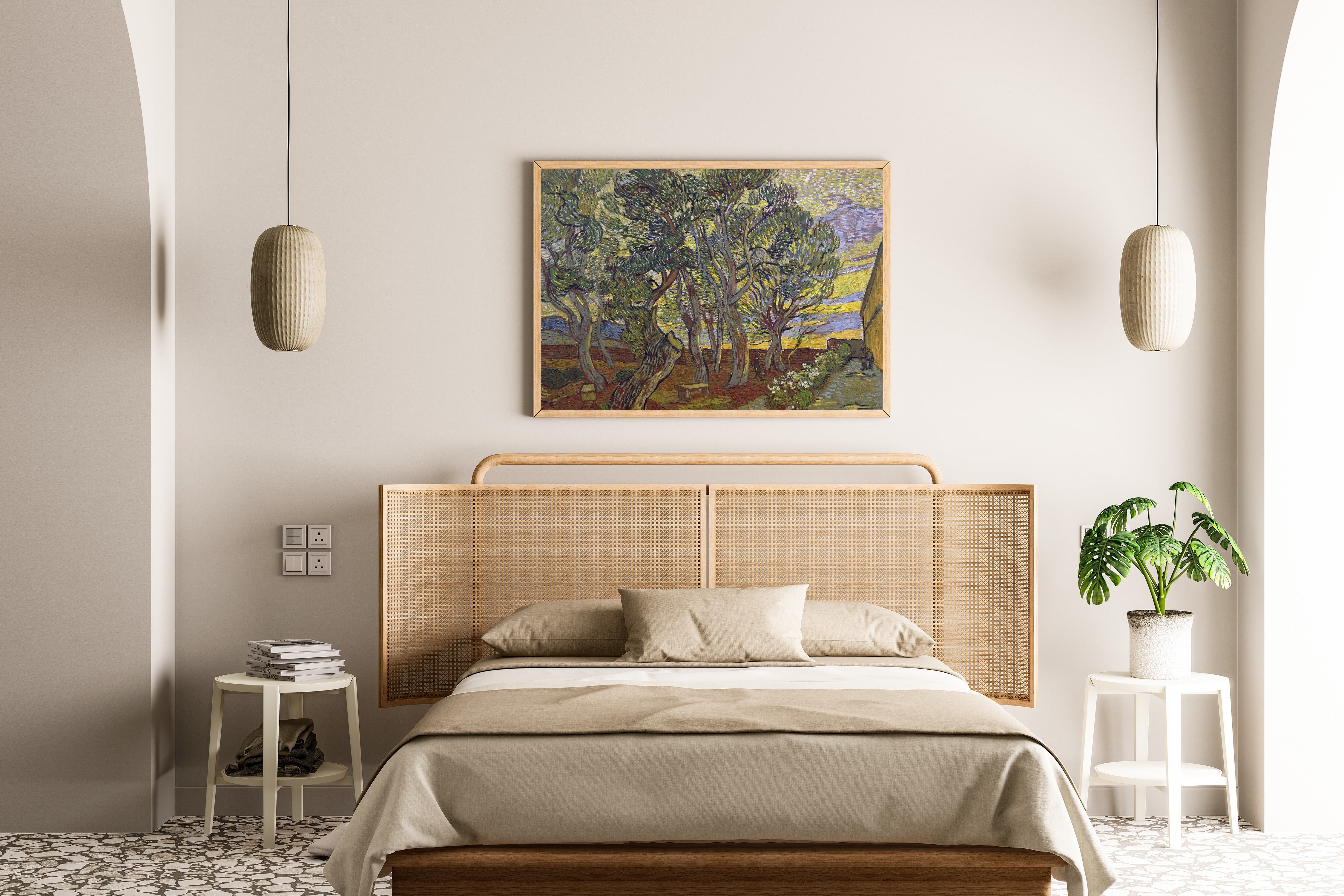 Vincent van Gogh — The Garden of Saint-Paul Hospital | Fine Art Print