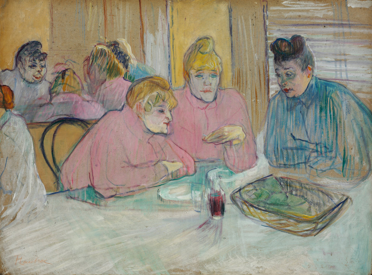 Henri de Toulouse-Lautrec — These Ladies in the Dining Room | Fine Art Print