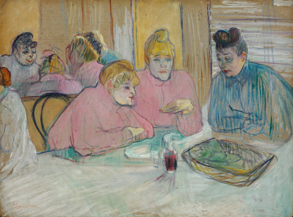 Henri de Toulouse-Lautrec — These Ladies in the Dining Room | Fine Art Print